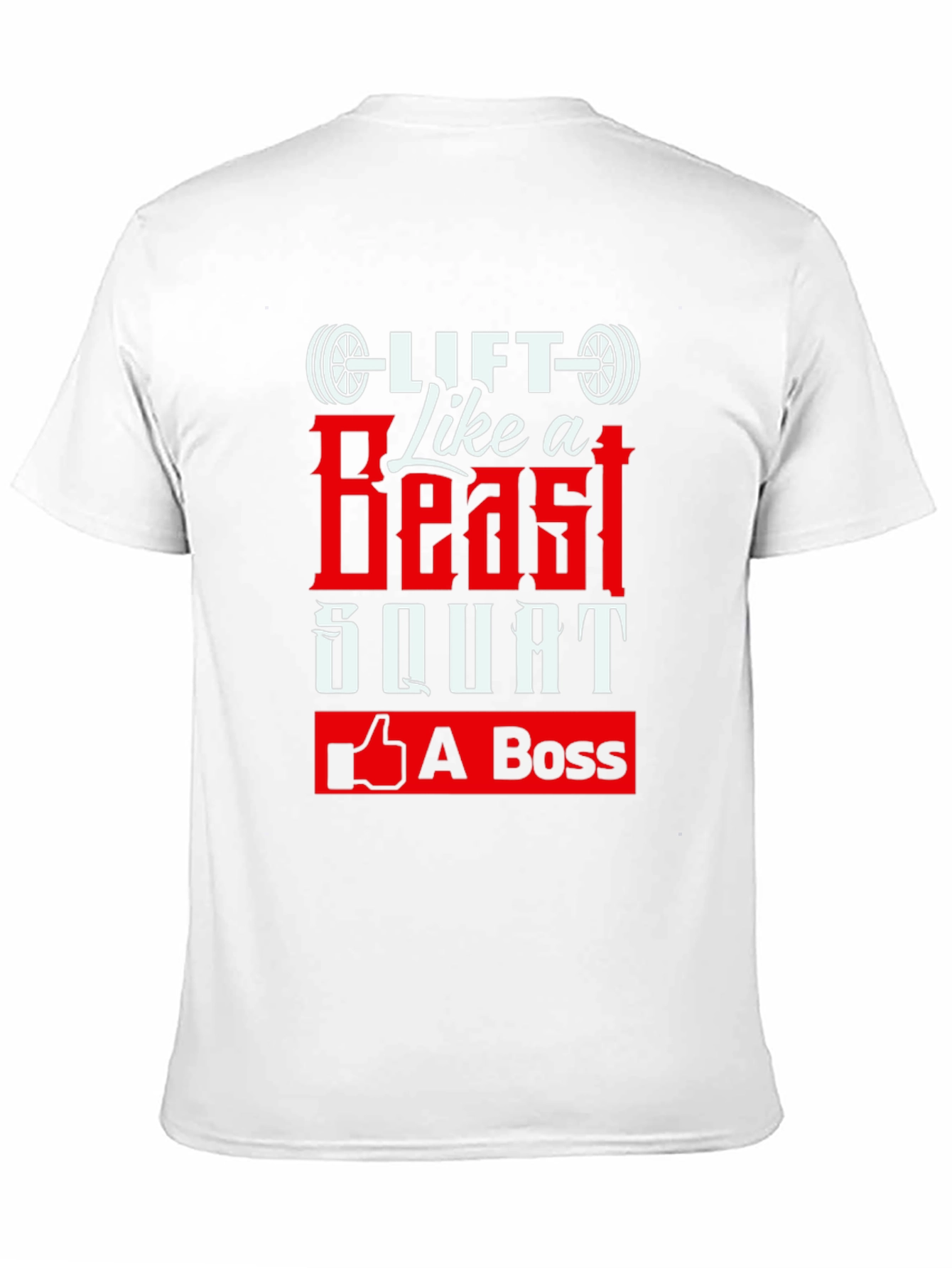 Lift Like a Beast Squat A Boss Black Tee