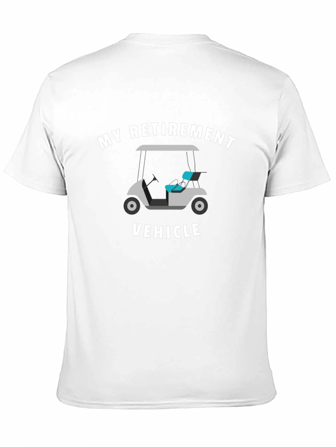 My Retirement Vehicle Black T-Shirt