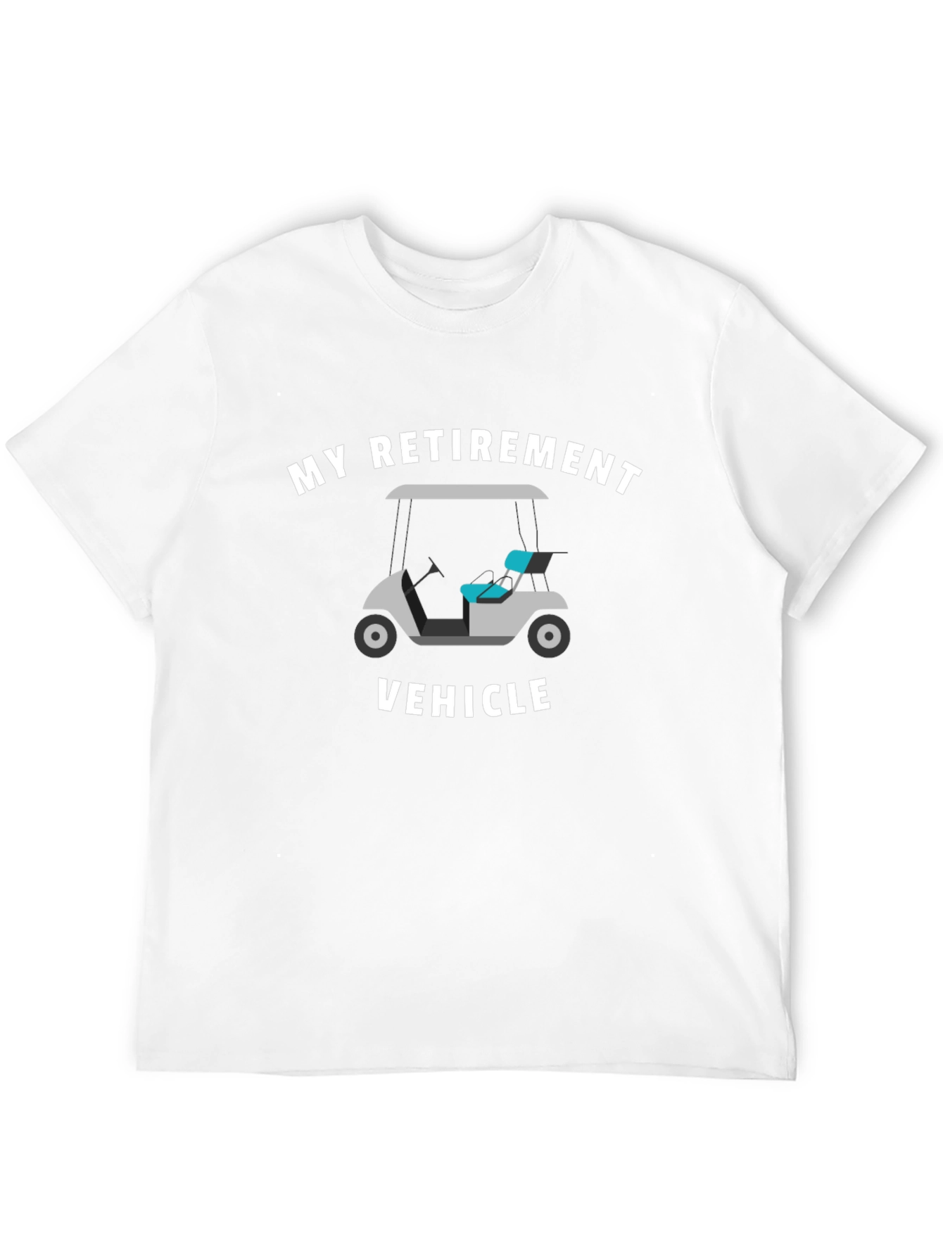 My Retirement Vehicle Black T-Shirt