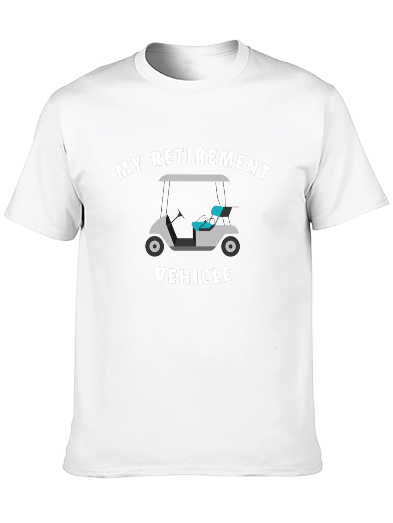 My Retirement Vehicle Black T-Shirt