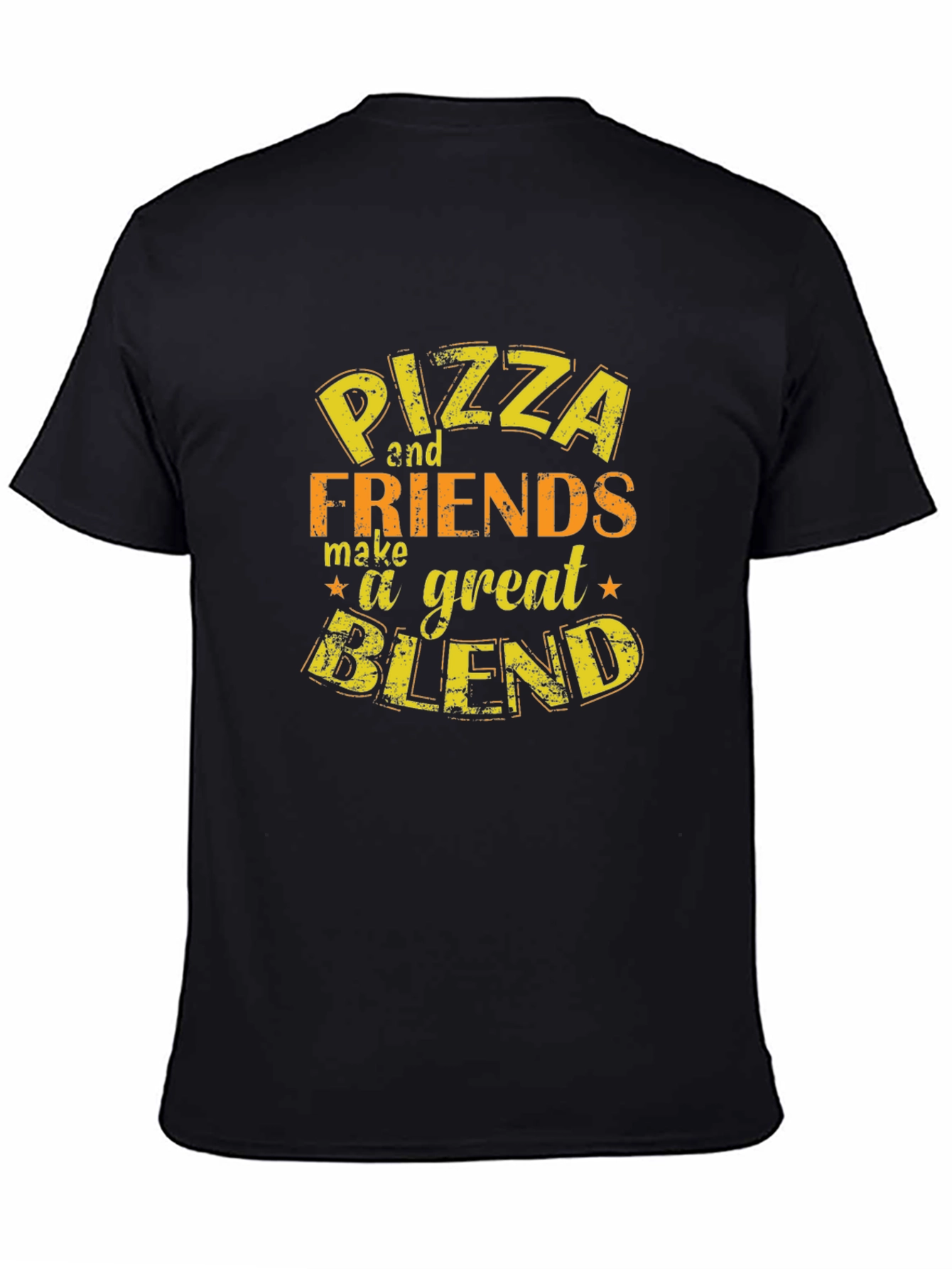 Pizza and Friends T-Shirt - Great Blend Design