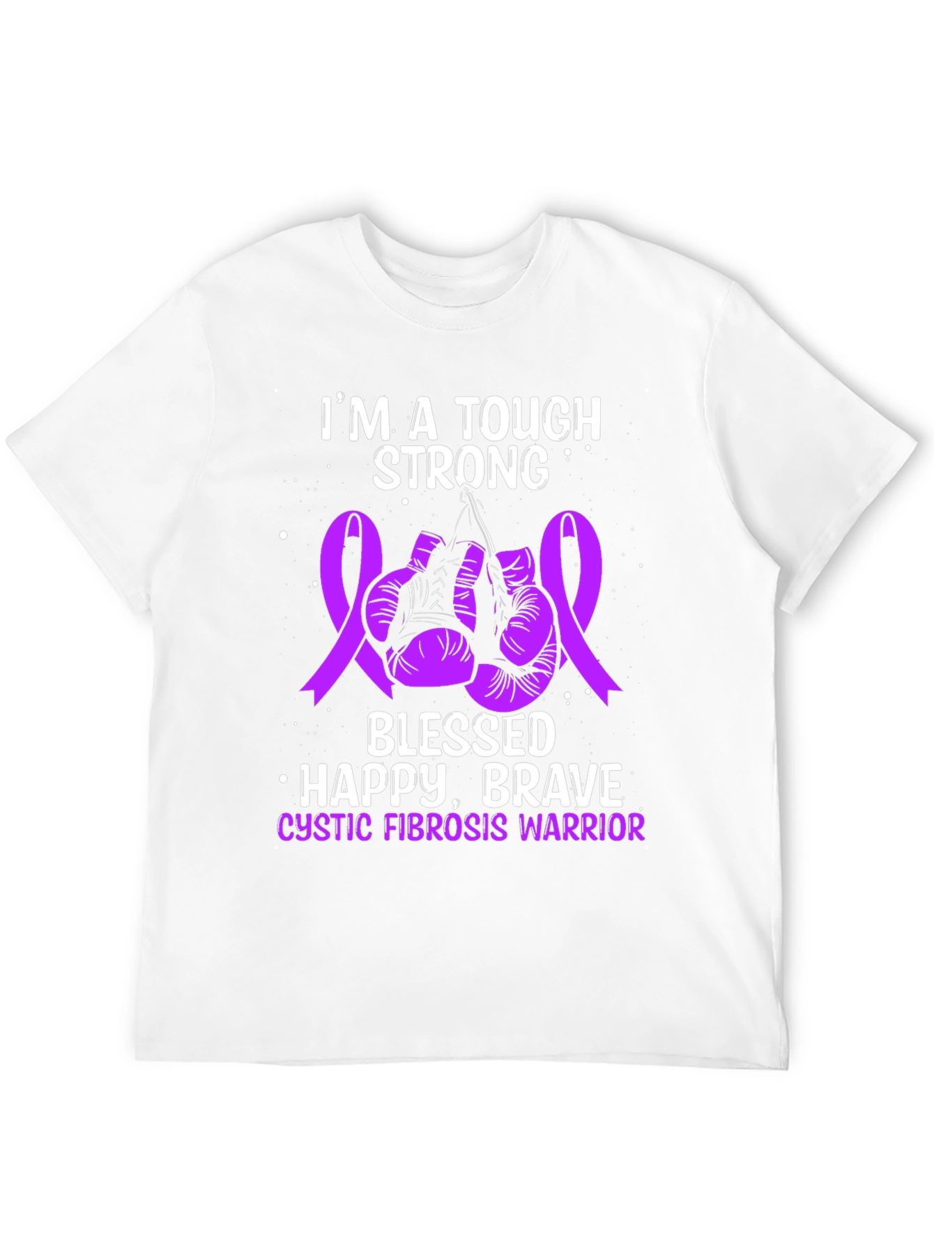 Tough Cystic Fibrosis Warrior T-Shirt