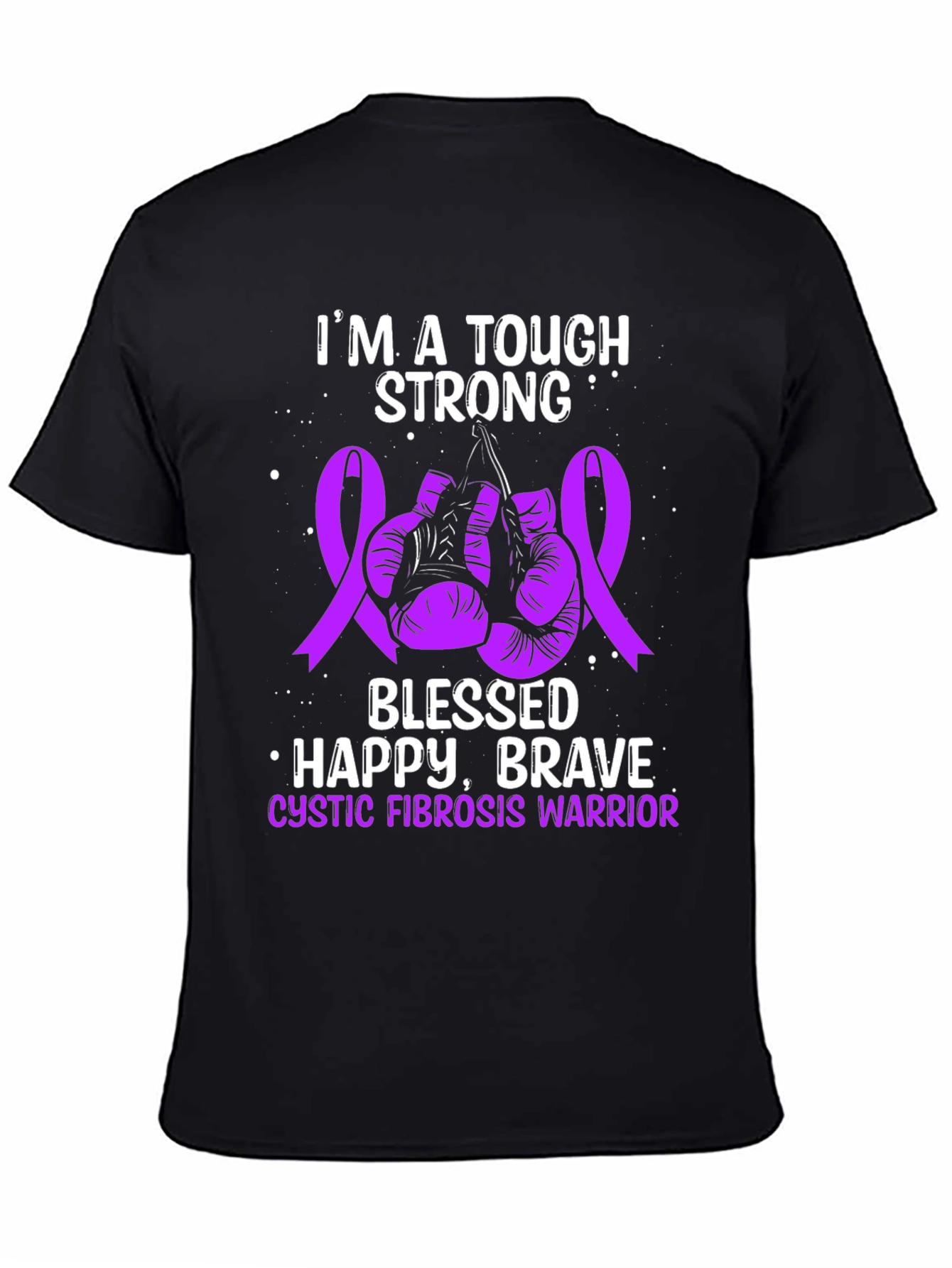 Tough Cystic Fibrosis Warrior T-Shirt