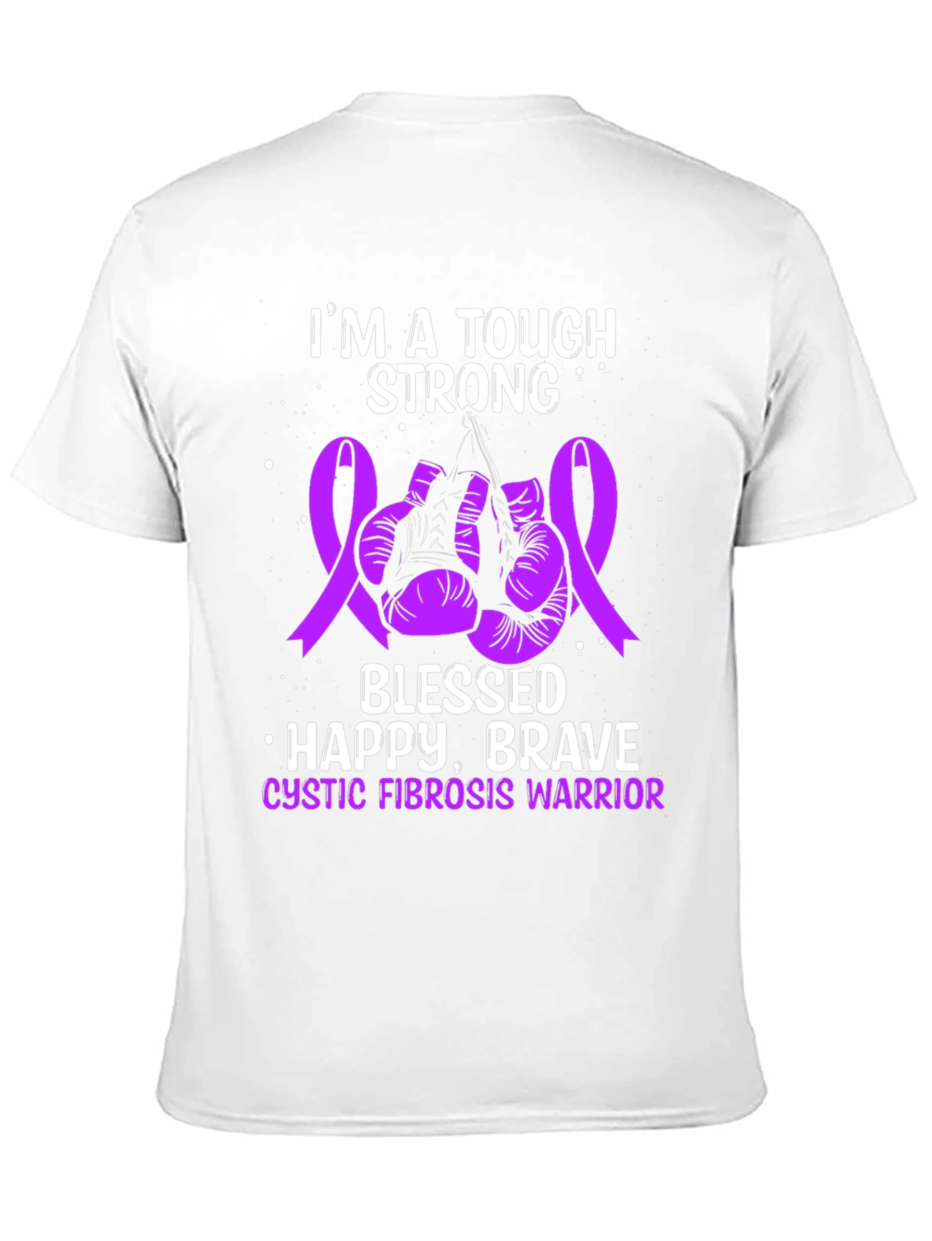 Tough Cystic Fibrosis Warrior T-Shirt