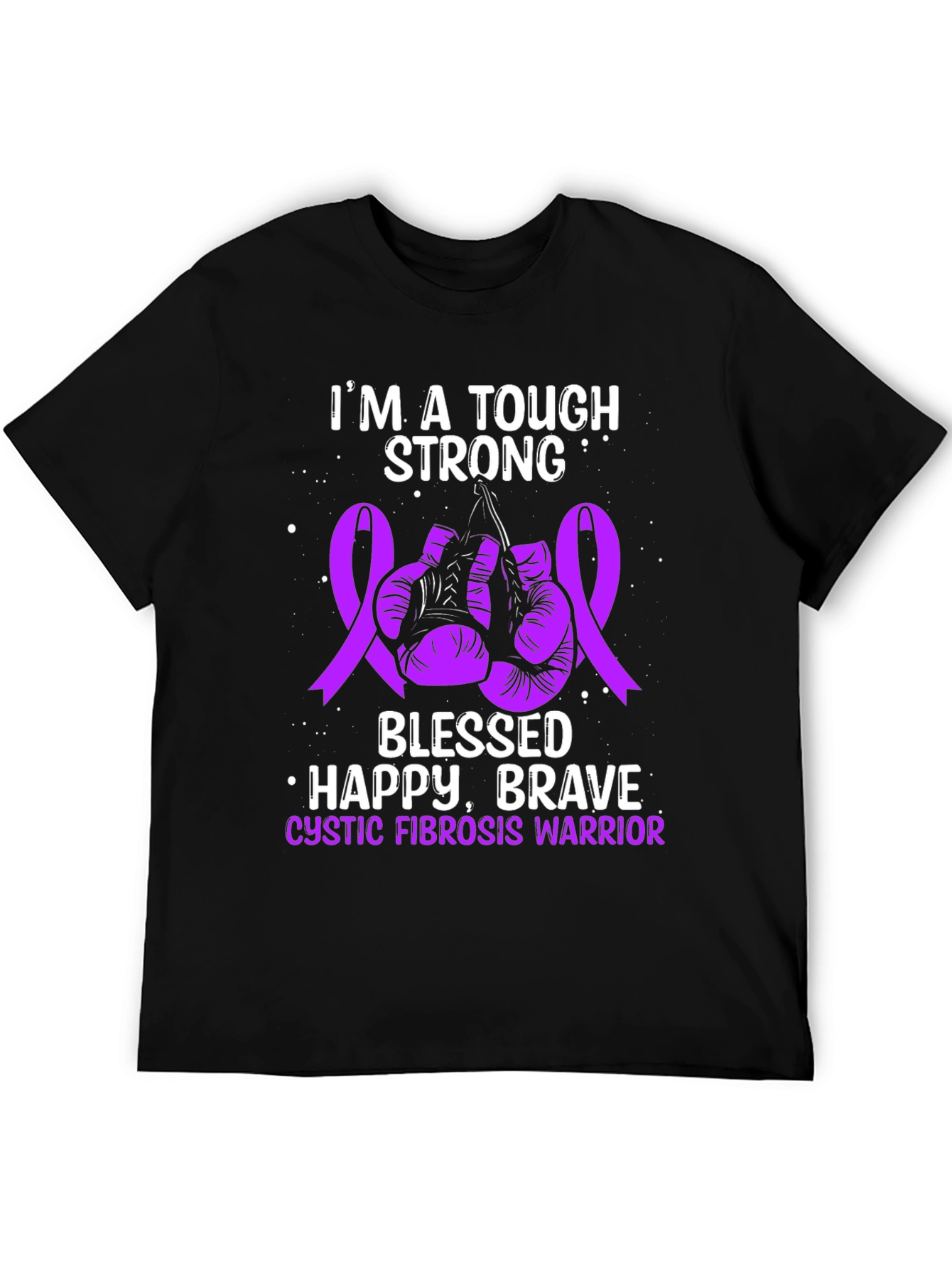 Tough Cystic Fibrosis Warrior T-Shirt