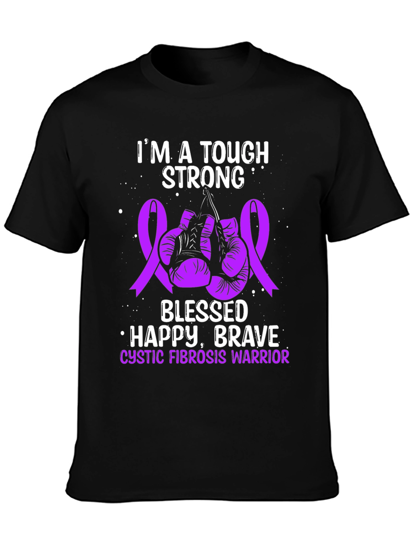 Tough Cystic Fibrosis Warrior T-Shirt