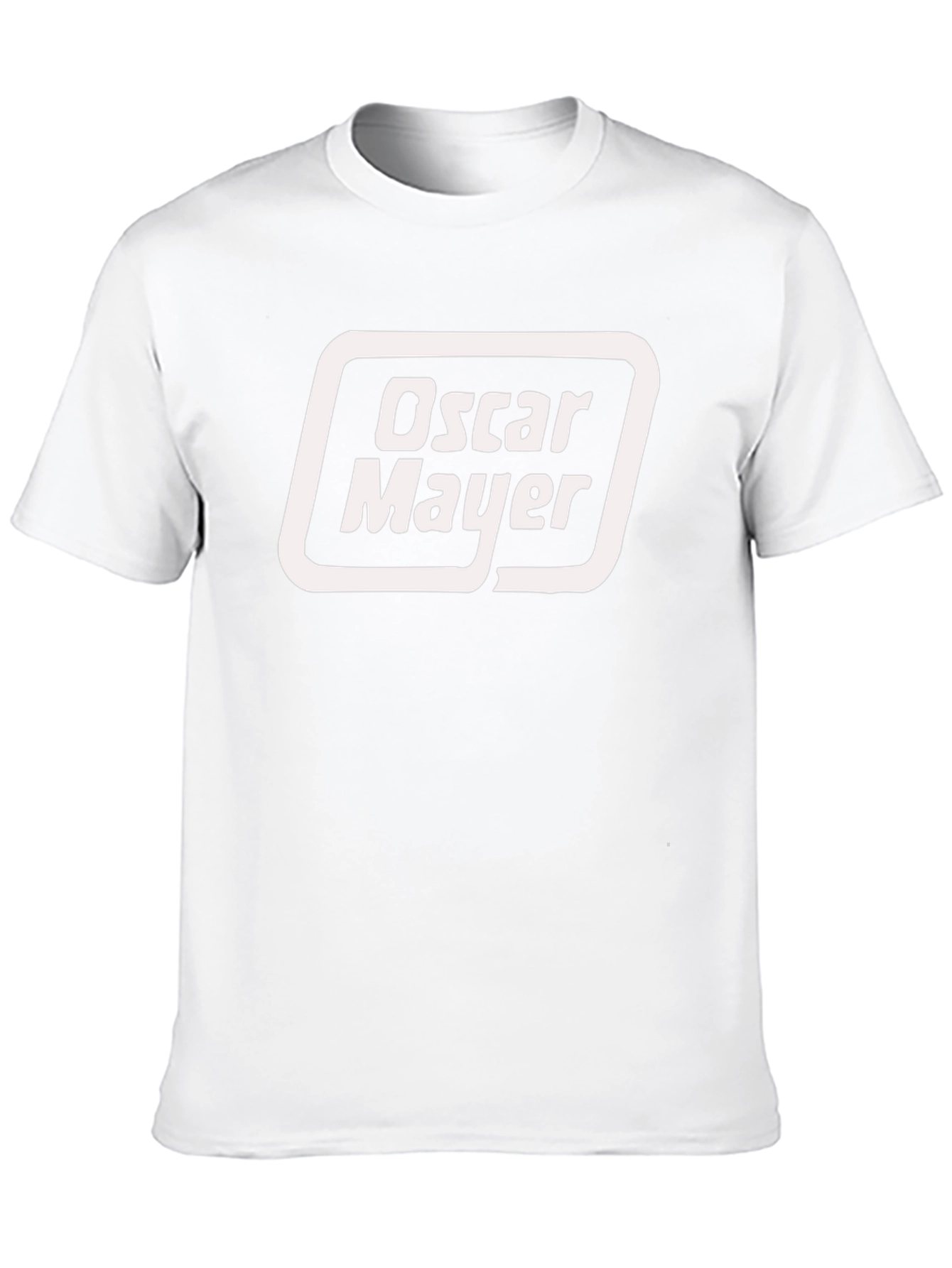 Oscar Mayer Logo Black T-Shirt