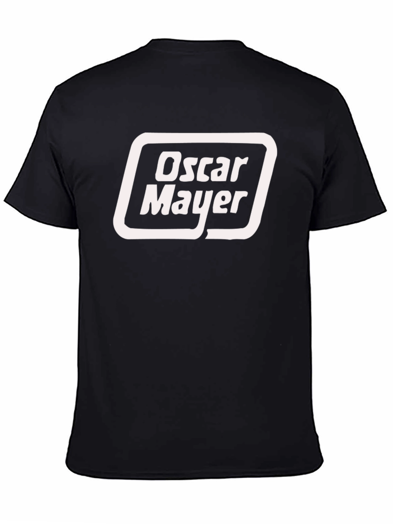 Oscar Mayer Logo Black T-Shirt