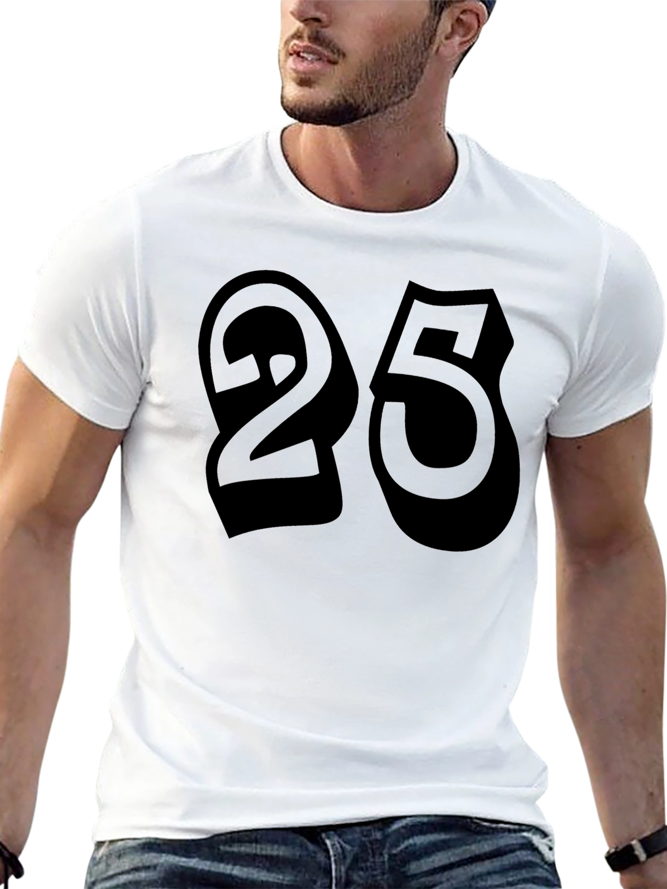 Bold 25 Black T-Shirt