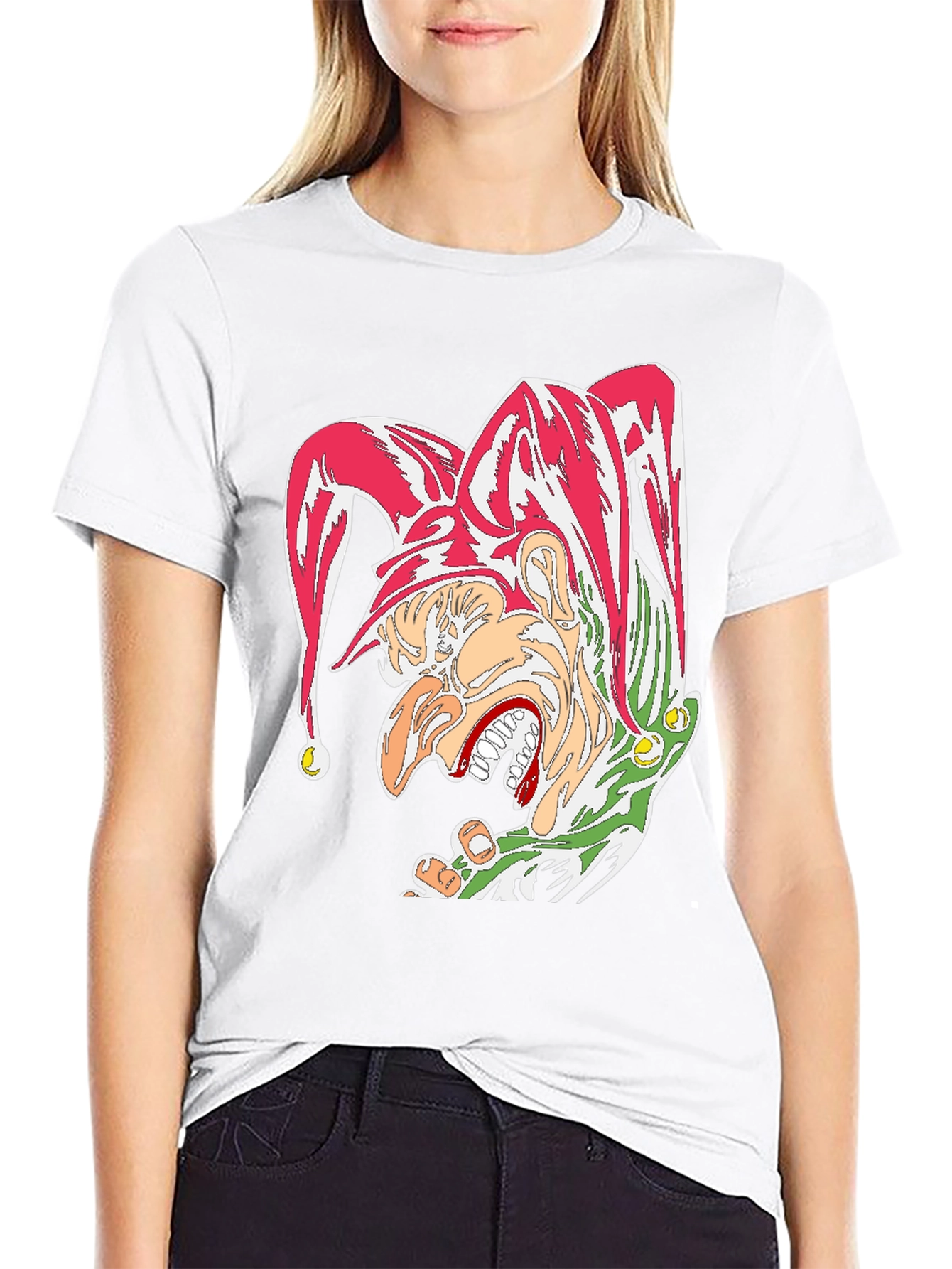 Jester Graphic Tee - Black