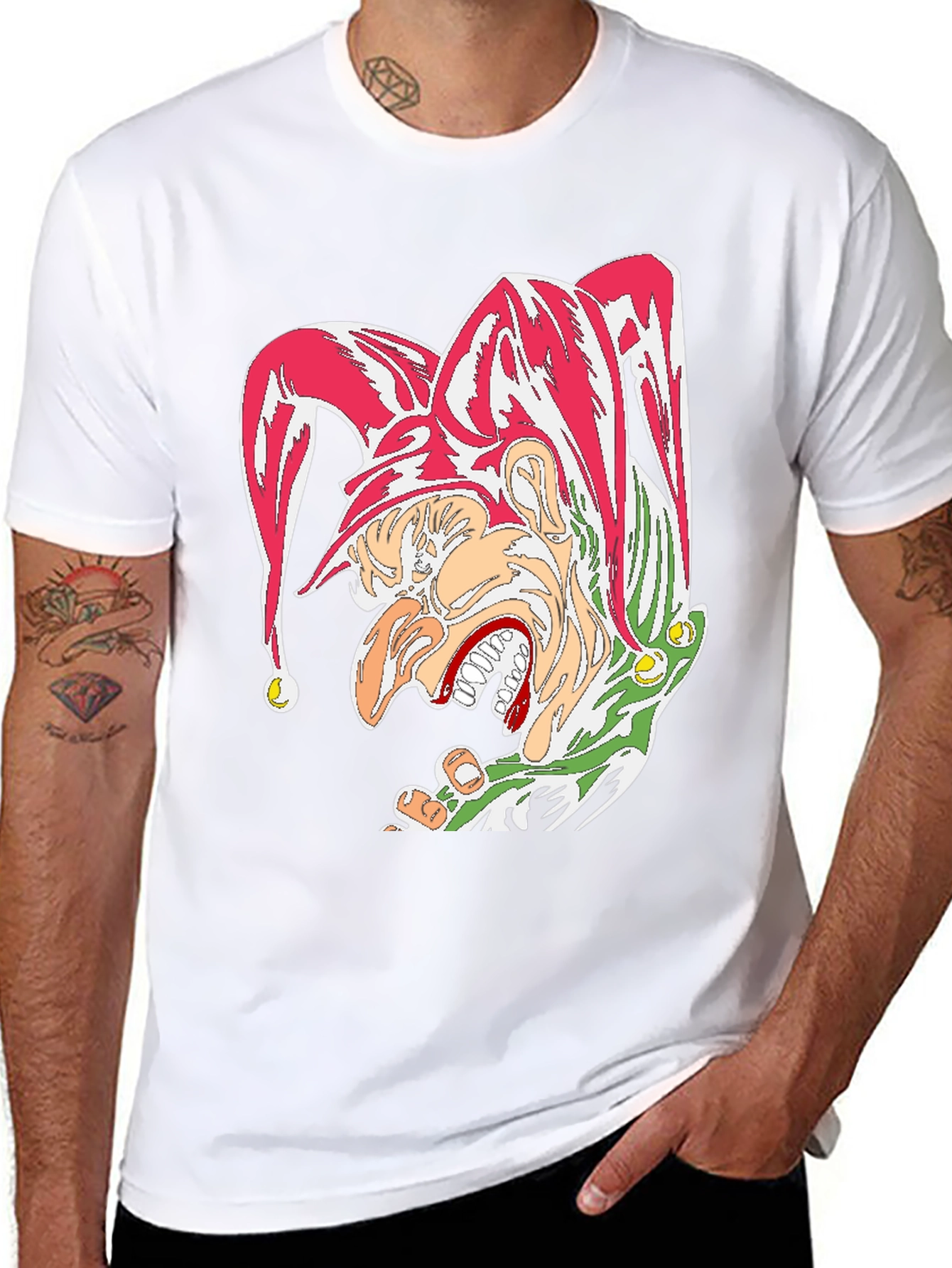 Jester Graphic Tee - Black