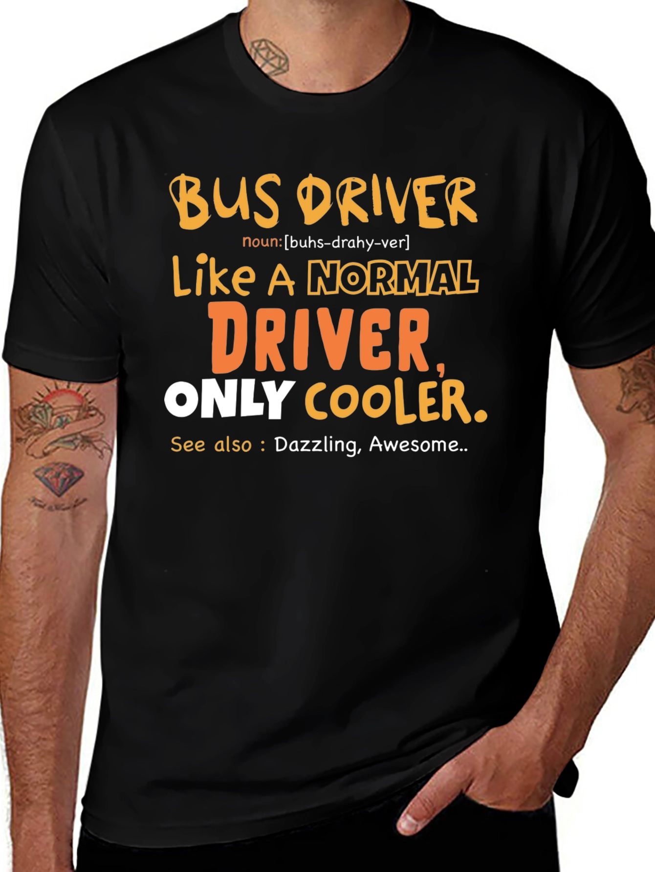 Bus Driver Graphic Tee - Cool & Awesome