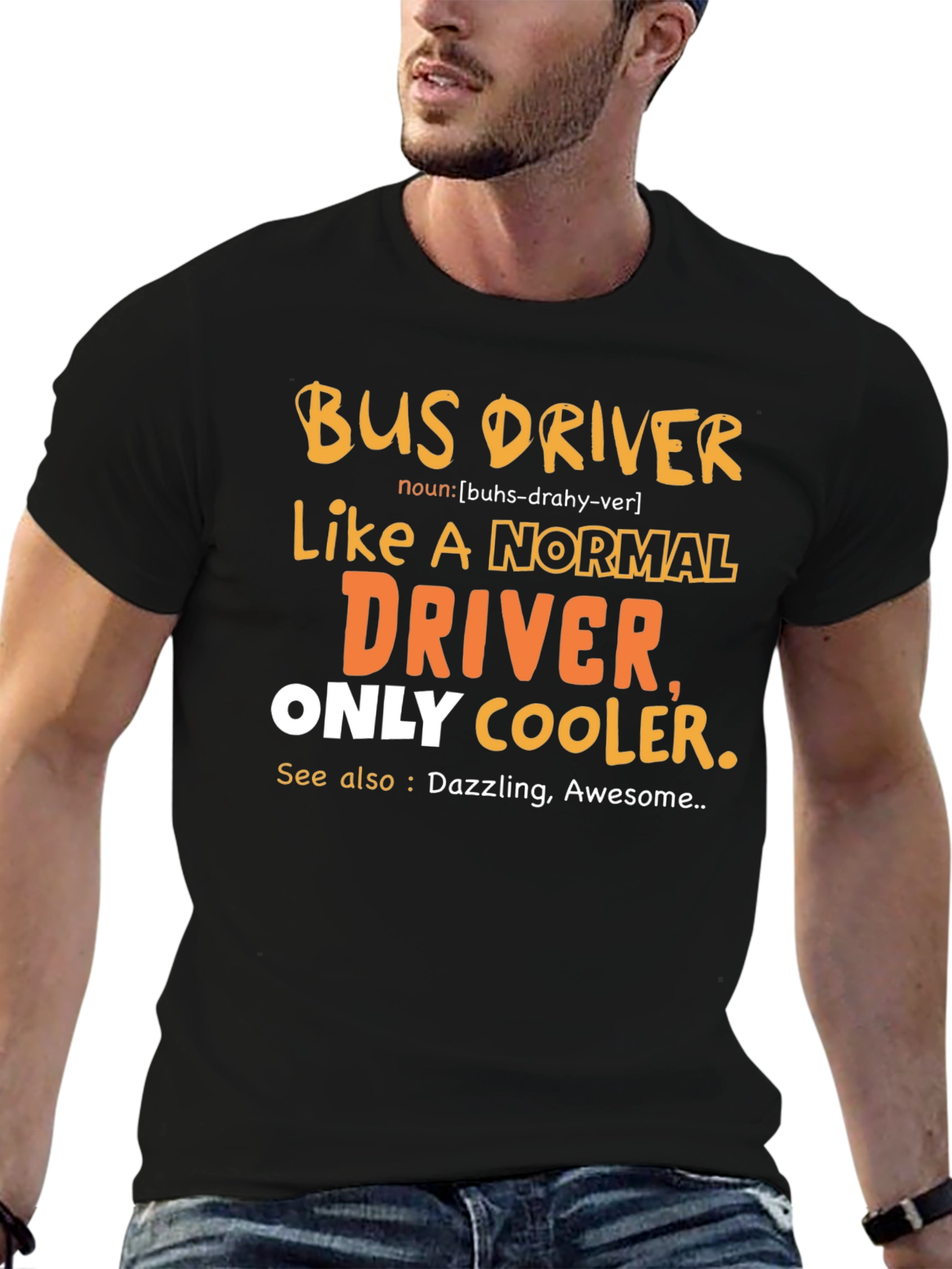 Bus Driver Graphic Tee - Cool & Awesome