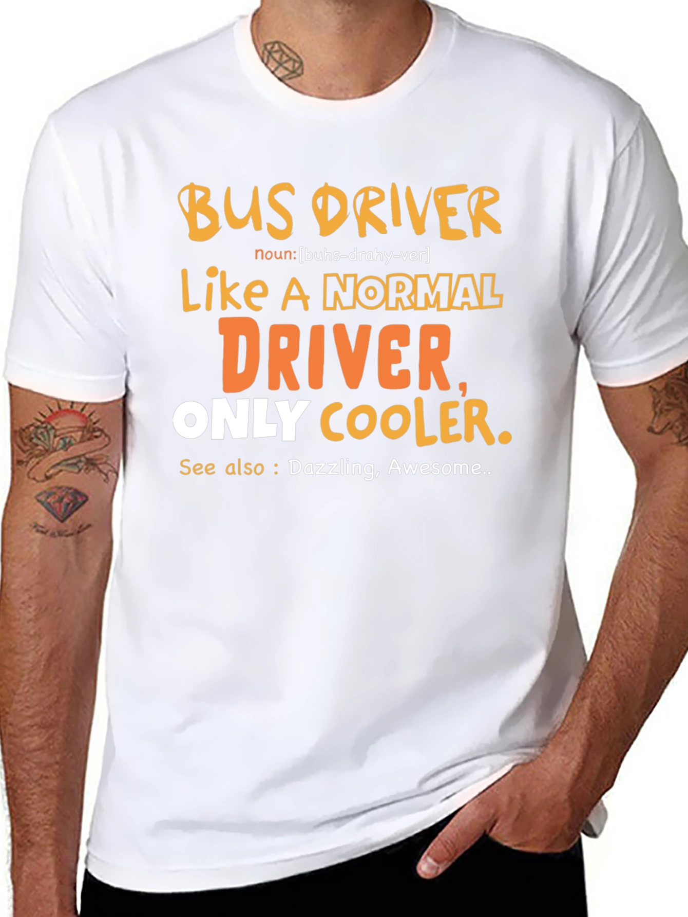 Bus Driver Graphic Tee - Cool & Awesome