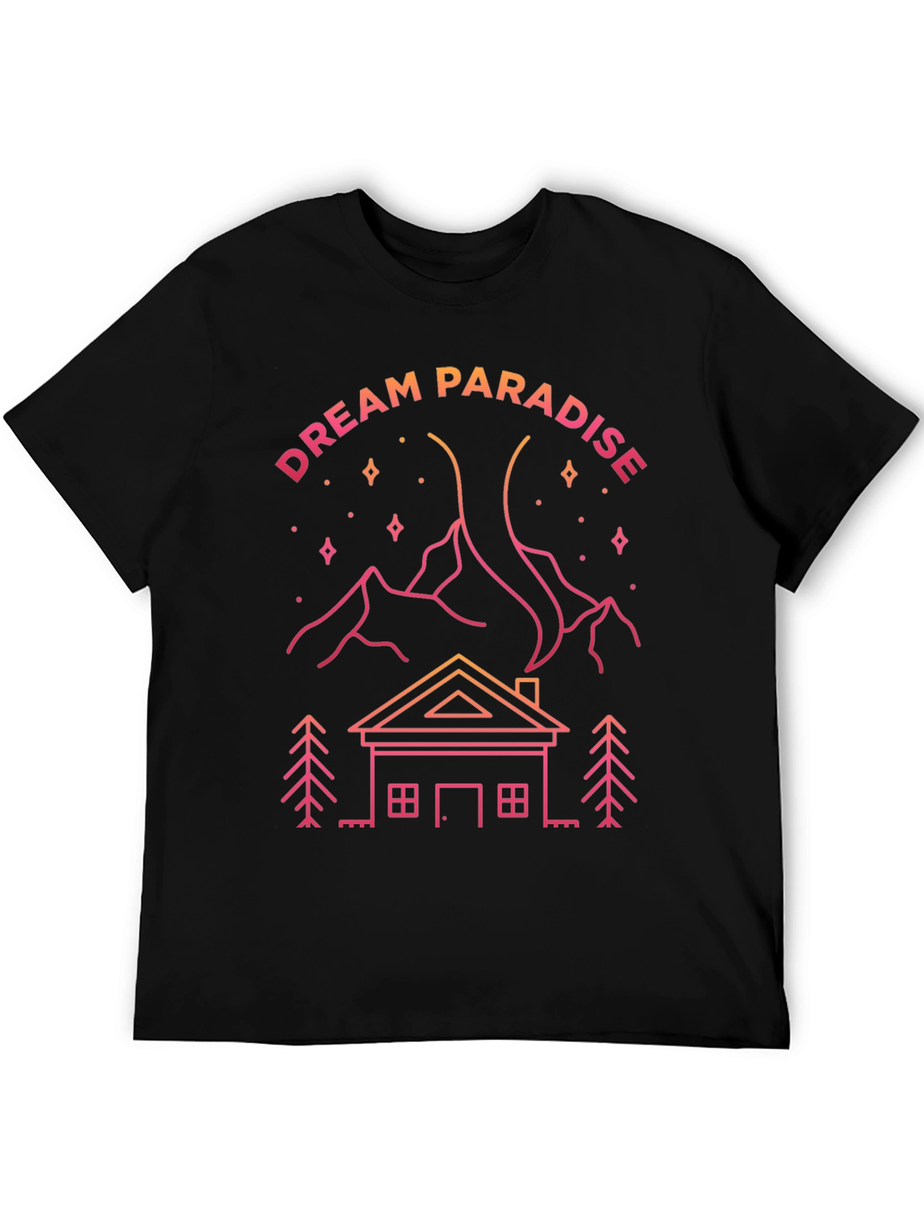 Dream Paradise Graphic Print T-Shirt