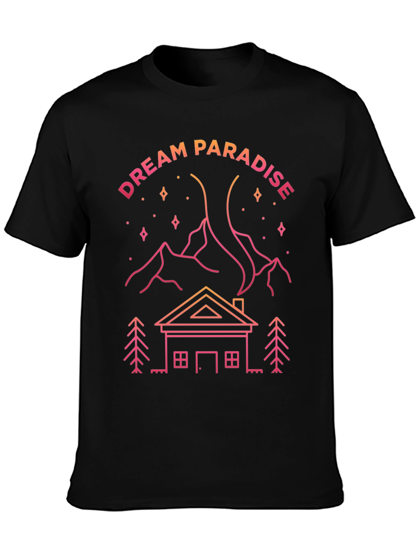 Dream Paradise Graphic Print T-Shirt