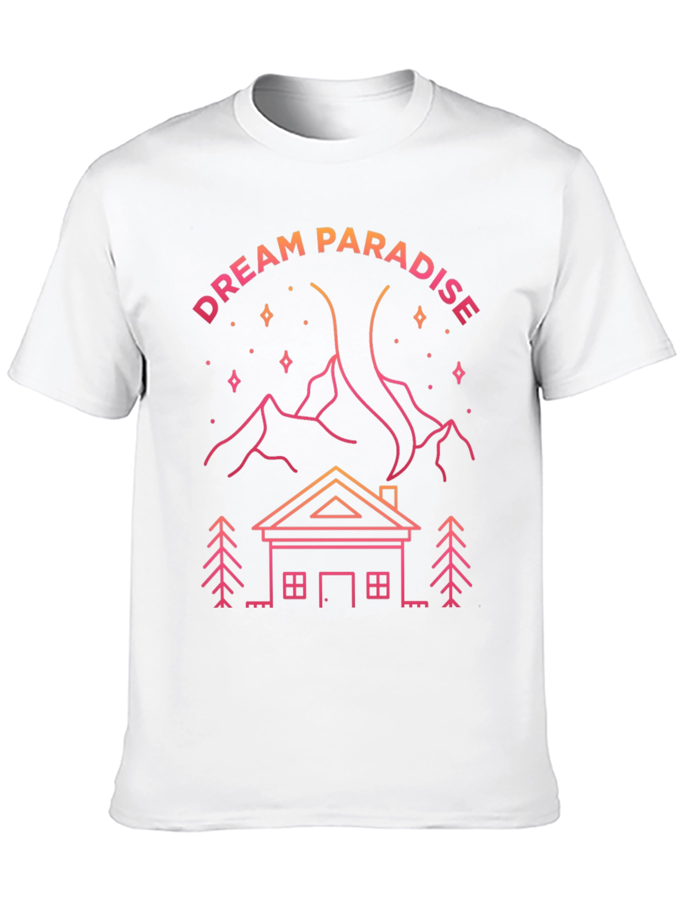 Dream Paradise Graphic Print T-Shirt