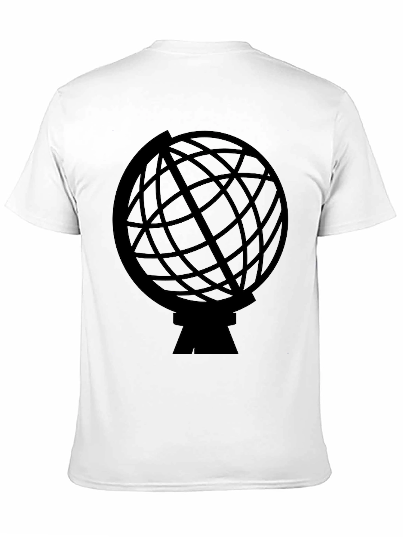 Globe Graphic Black T-Shirt