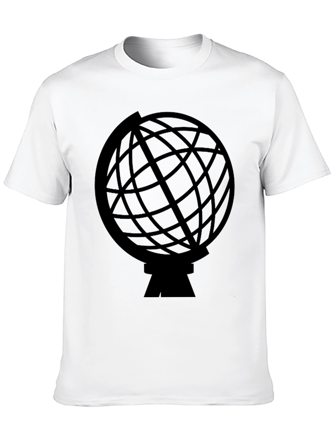 Globe Graphic Black T-Shirt