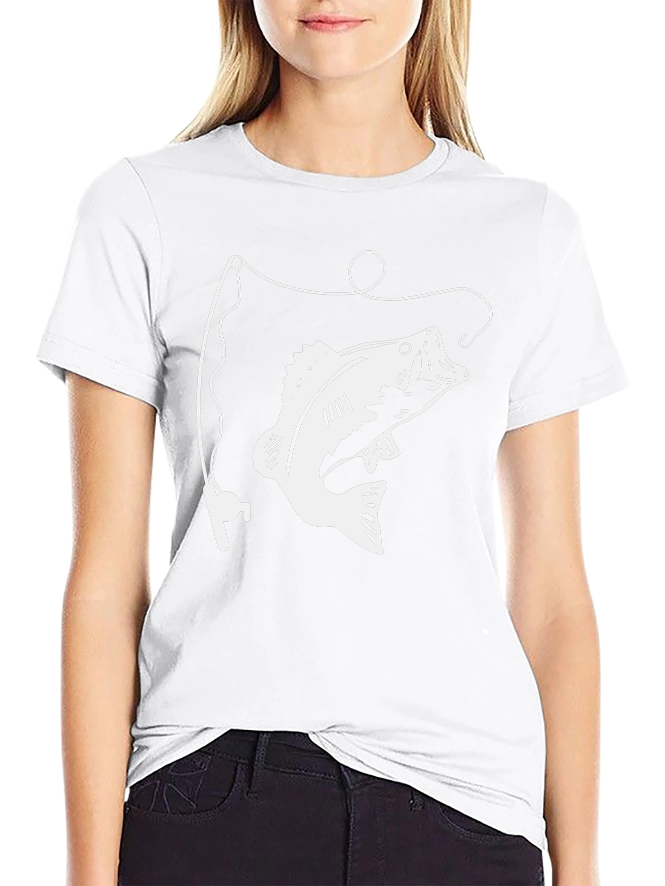 Fishing Bass Graphic T-Shirt - Angler Style