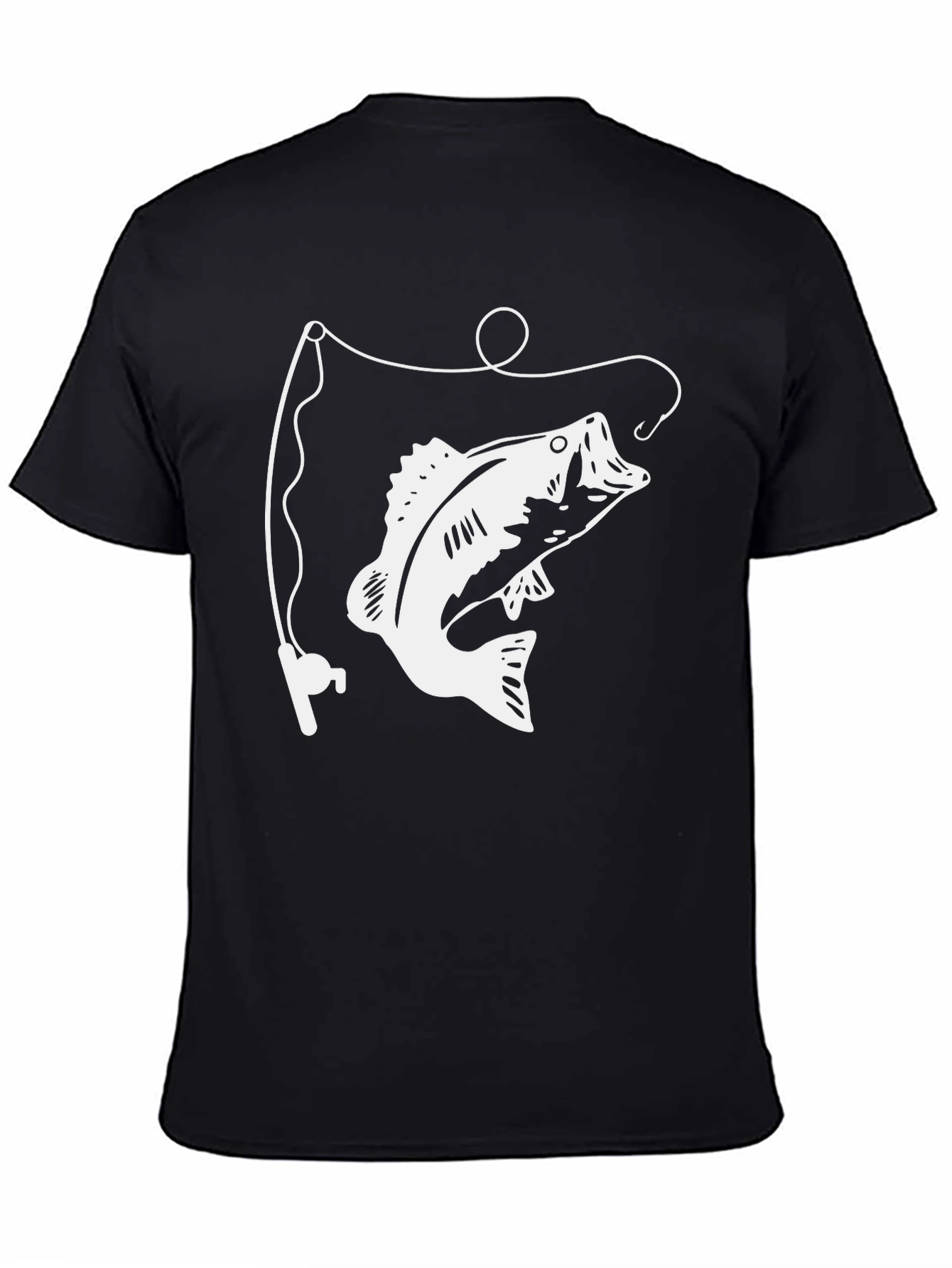 Fishing Bass Graphic T-Shirt - Angler Style