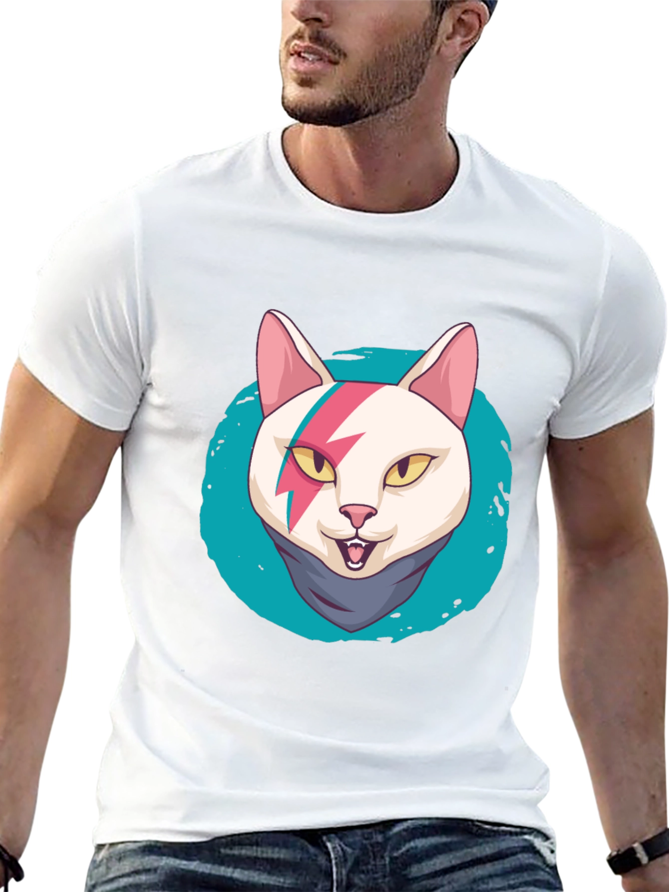 Ziggy Cat T-Shirt - Unique Graphic Tee