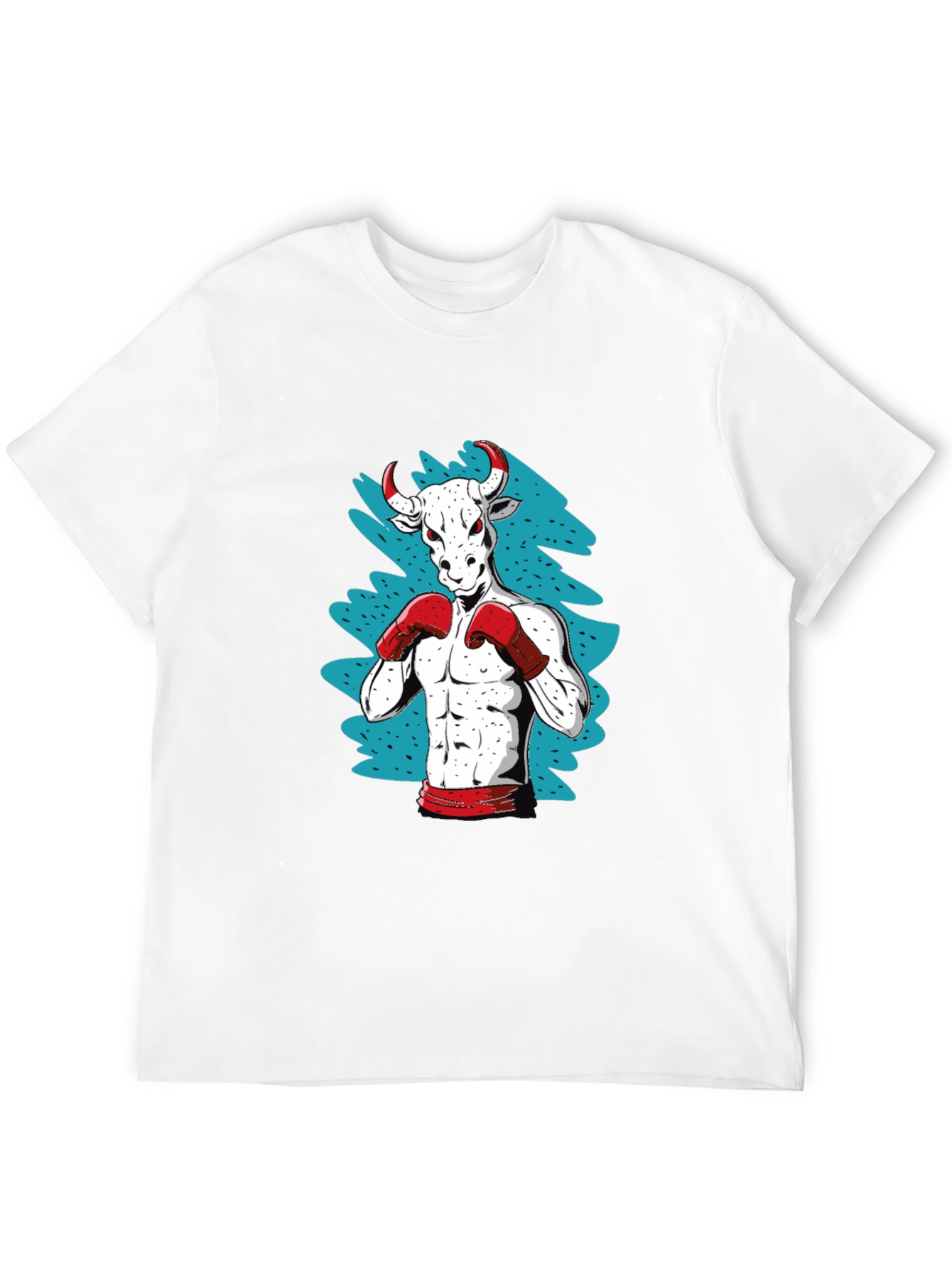 Bull Boxer Graphic Tee - Black