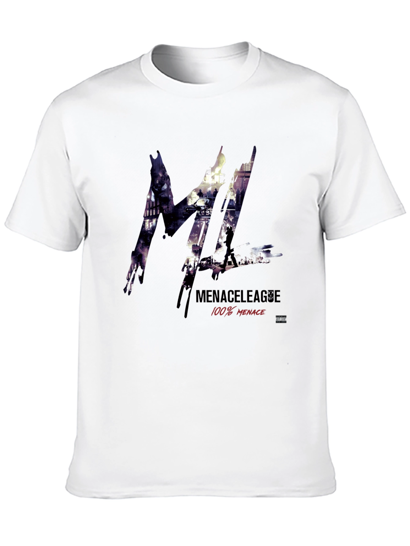 Menace League Graphic Print T-Shirt
