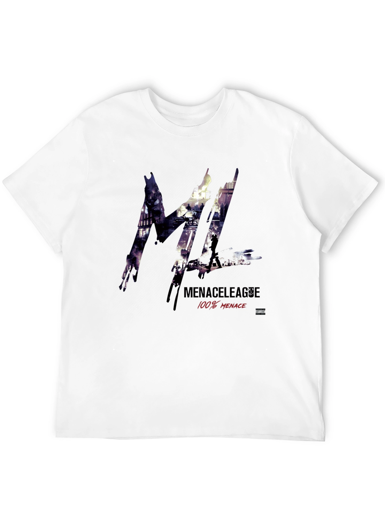Menace League Graphic Print T-Shirt