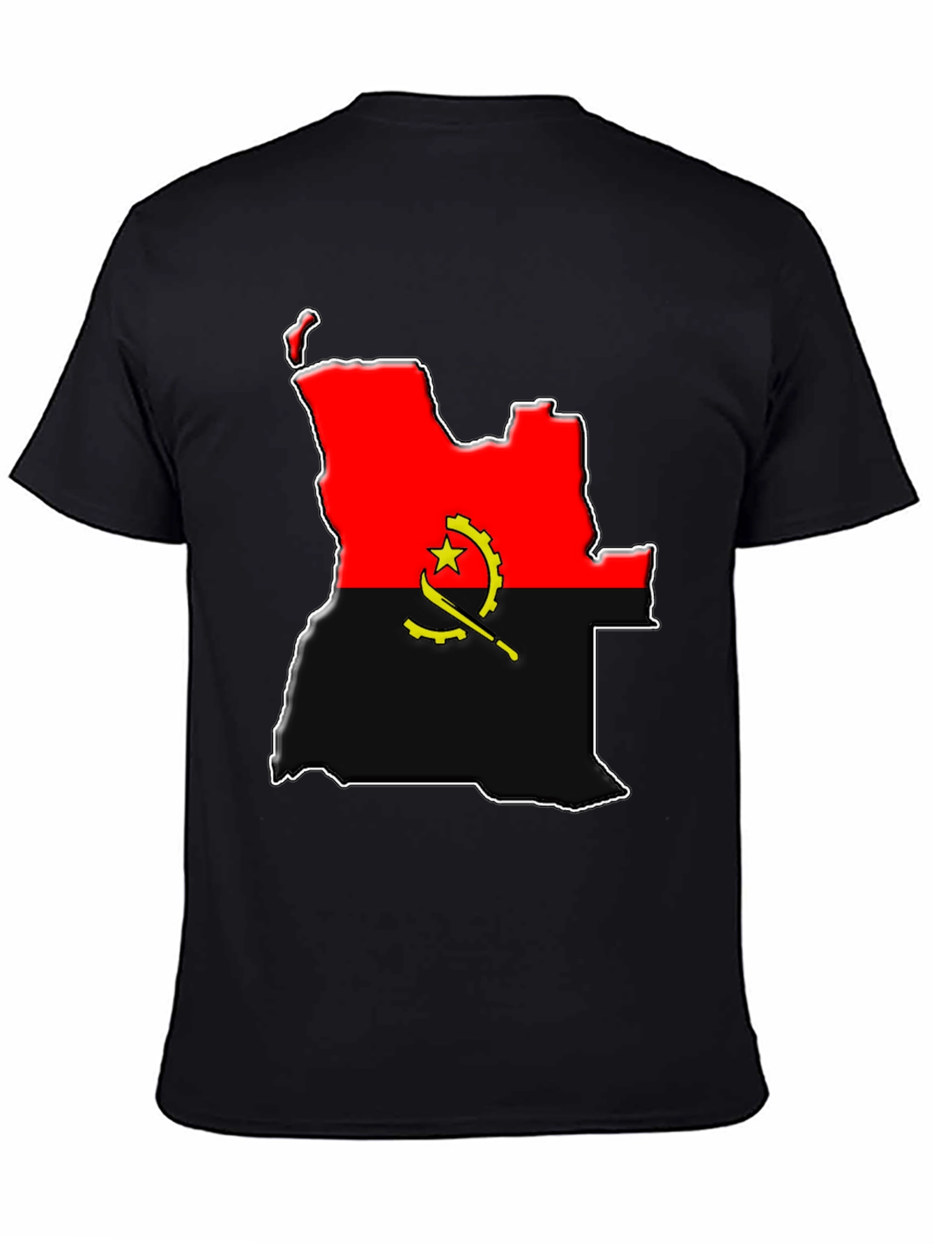 Angola Flag T-Shirt - Africa Pride Tee