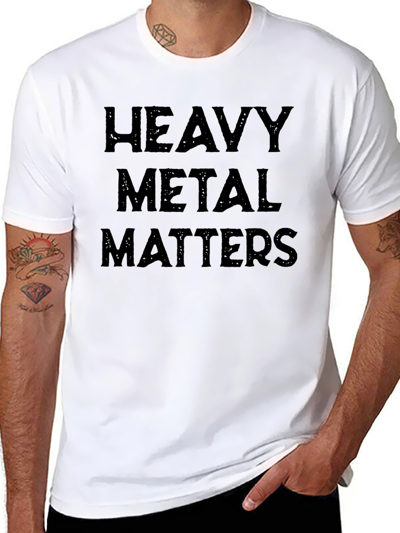 Heavy Metal Matters Graphic T-Shirt