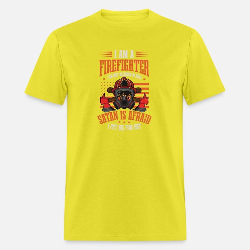 4th July Firefighter Satan Afraid Put Fire Out