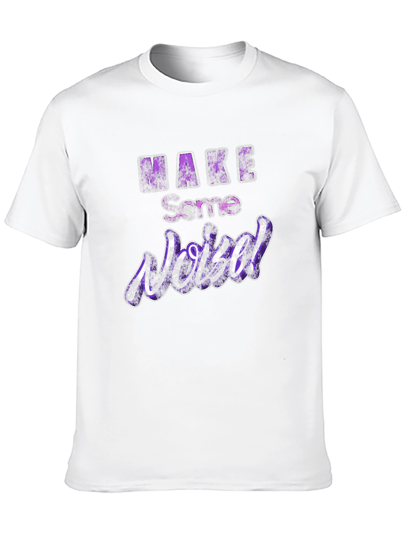 Make Some Noise Black Graphic Tee
