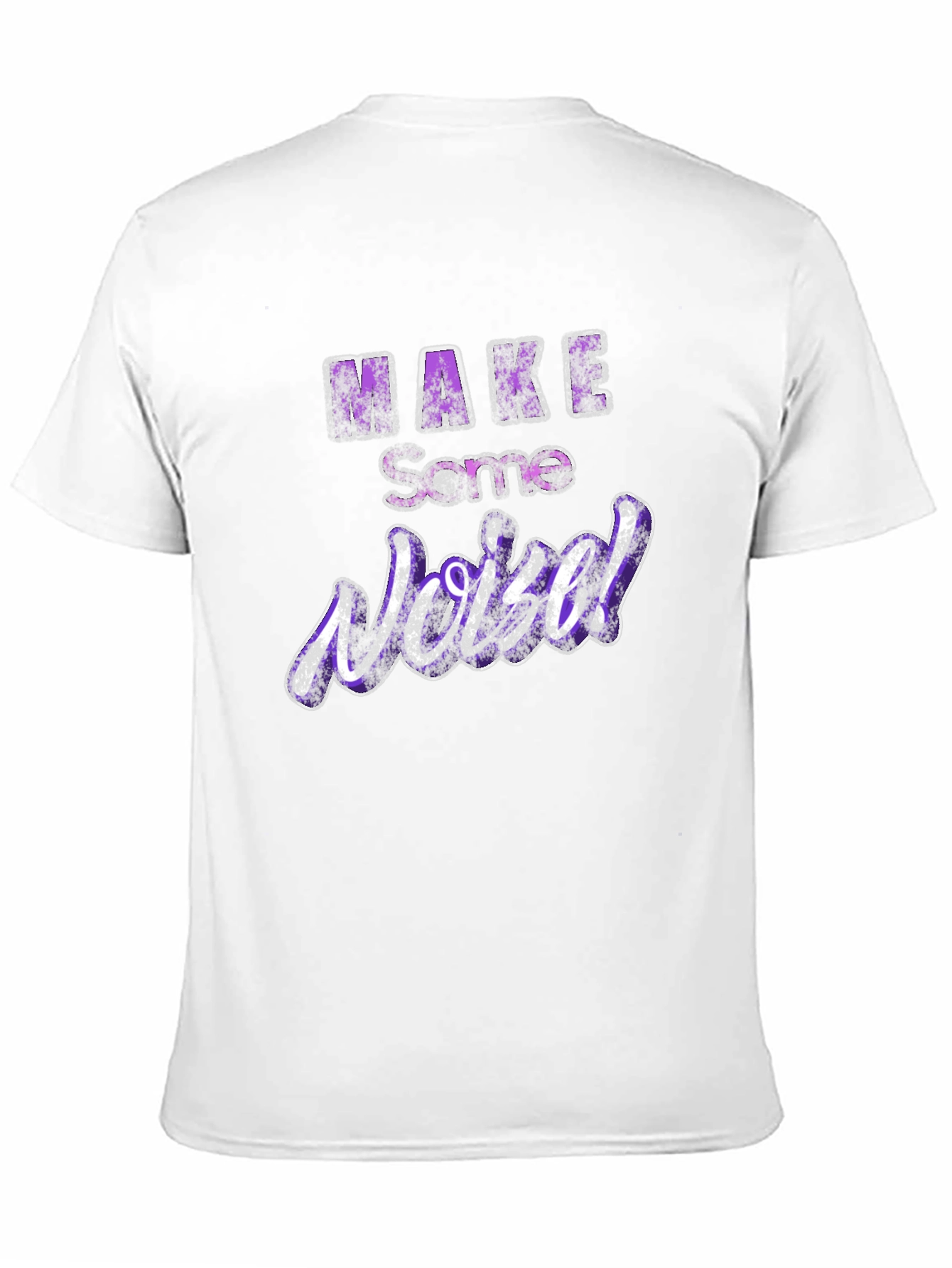 Make Some Noise Black Graphic Tee