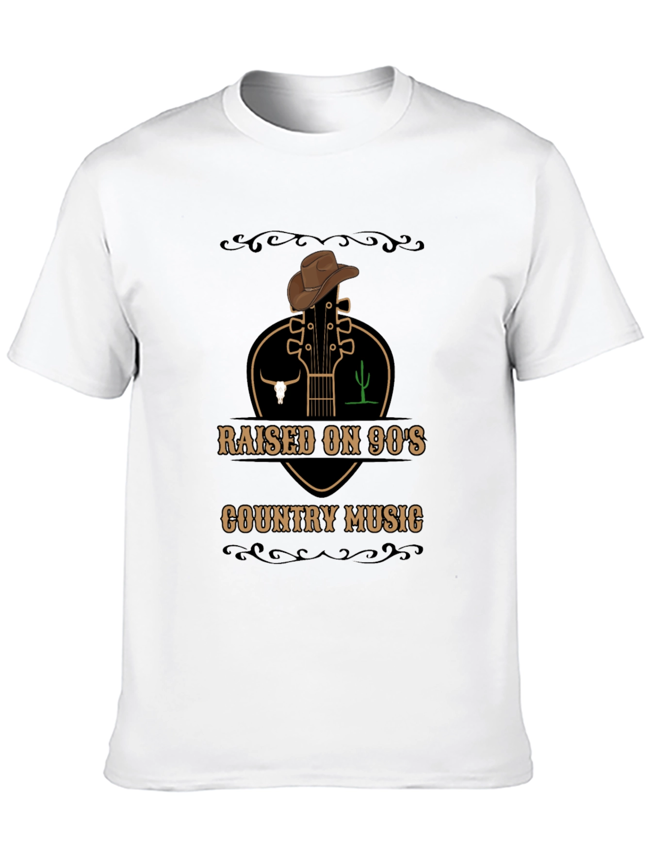 Raised on 90s Country Music Graphic Tee