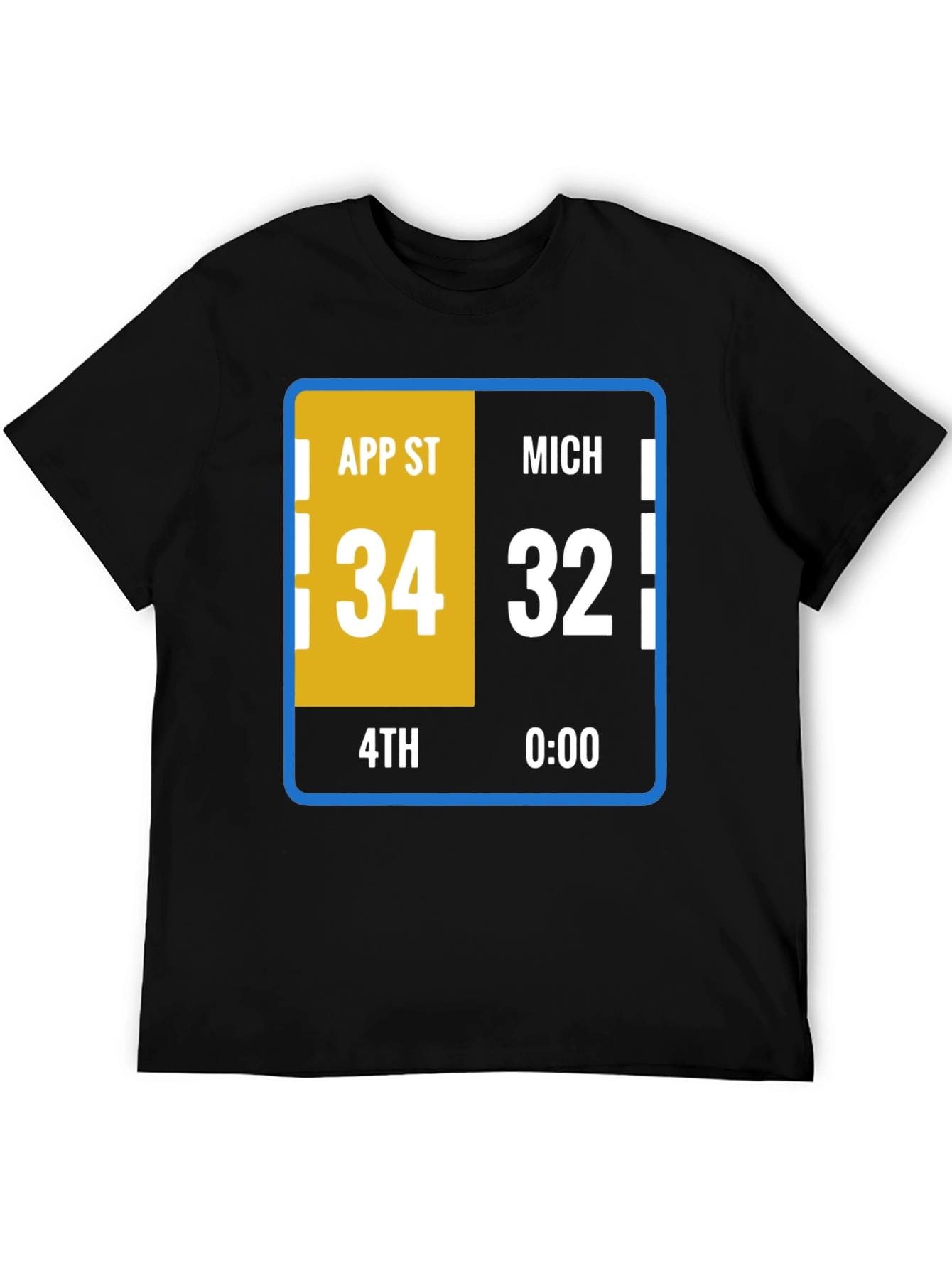 App State 34 - Michigan 32 Football T-Shirt