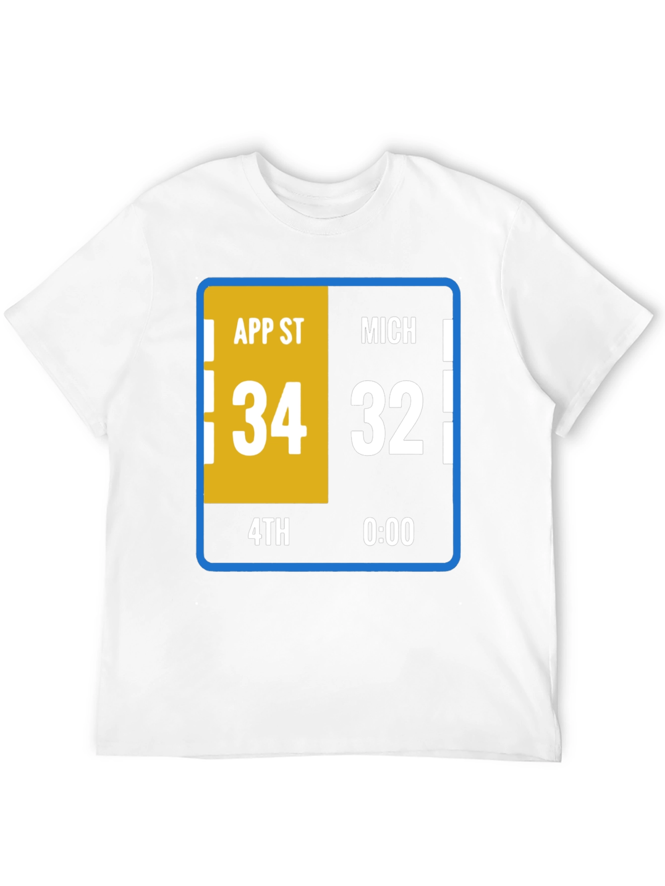 App State 34 - Michigan 32 Football T-Shirt