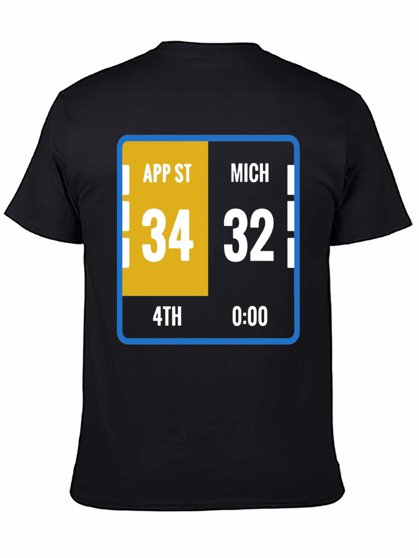 App State 34 - Michigan 32 Football T-Shirt
