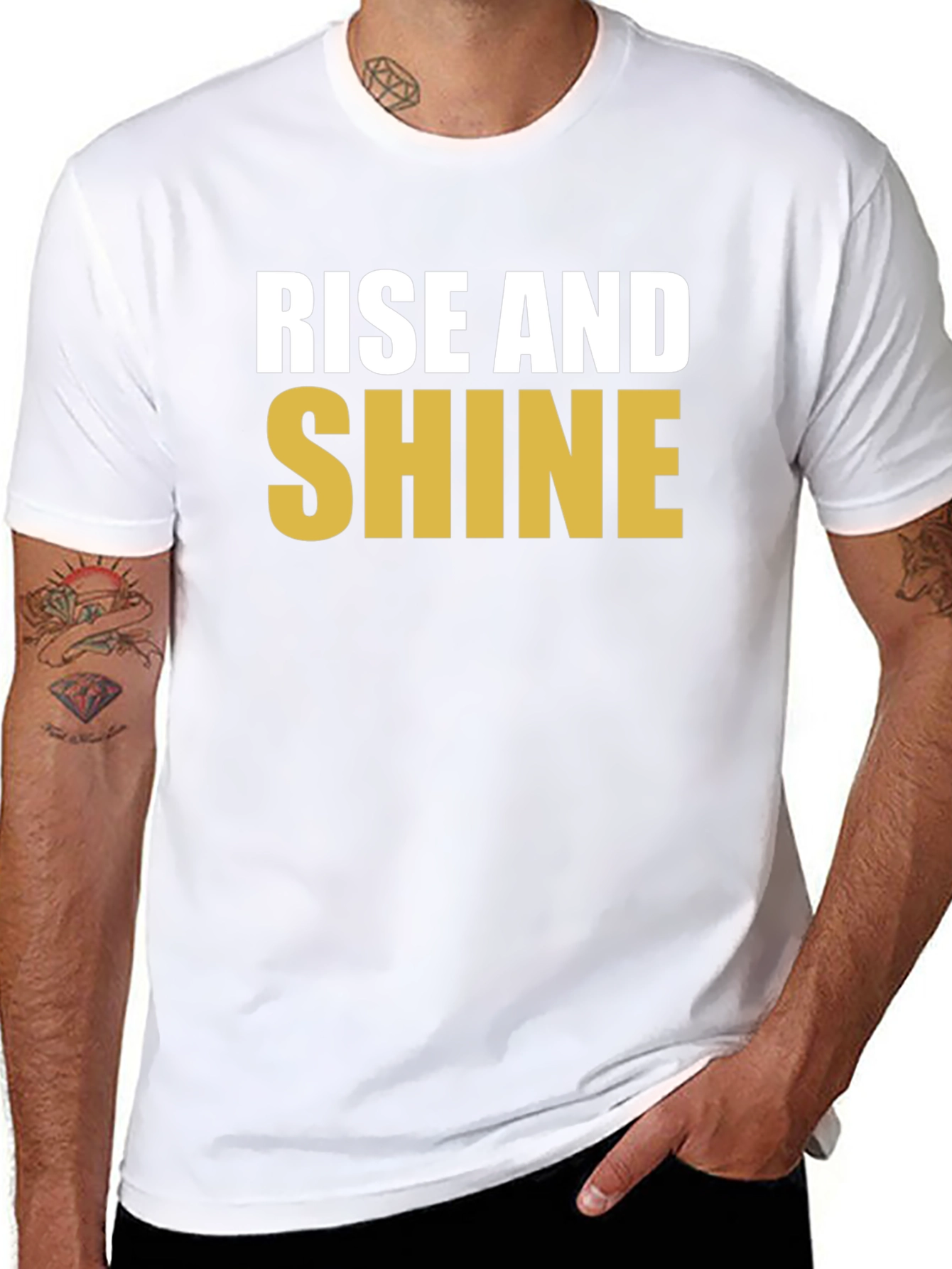 Rise and Shine Graphic Tee - Bold Statement Shirt