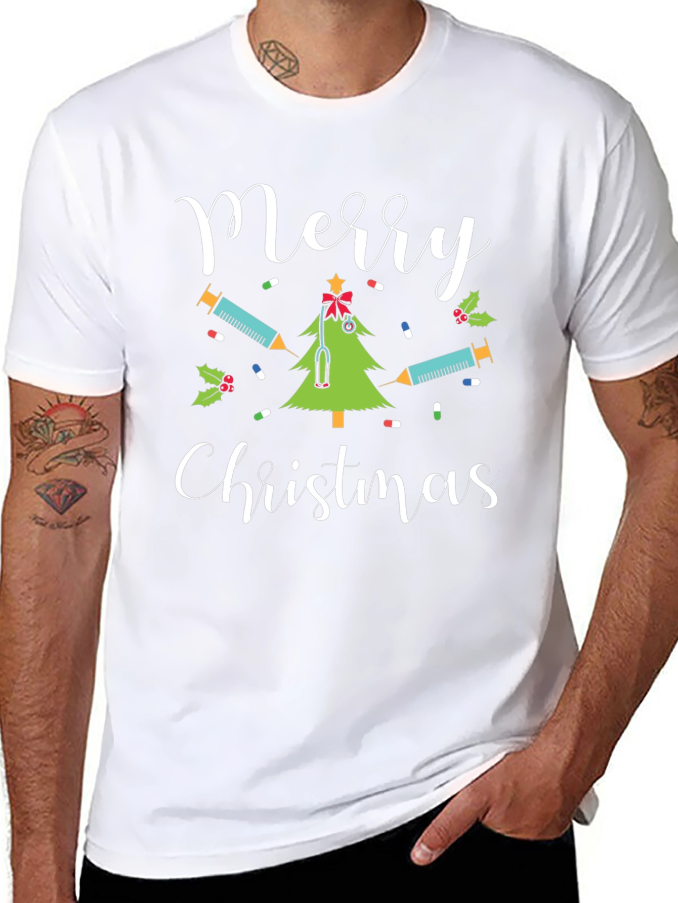 Nurse Merry Christmas T-Shirt