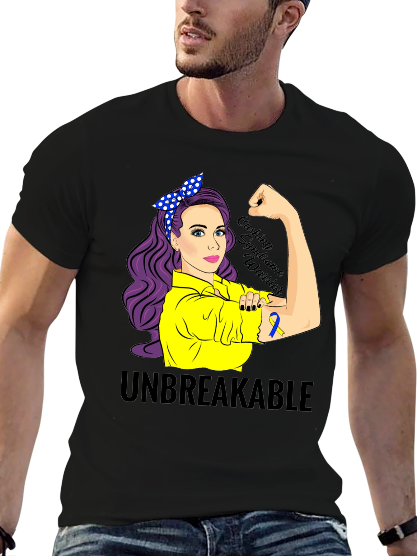 Unbreakable Cushing Syndrome Warrior T-Shirt