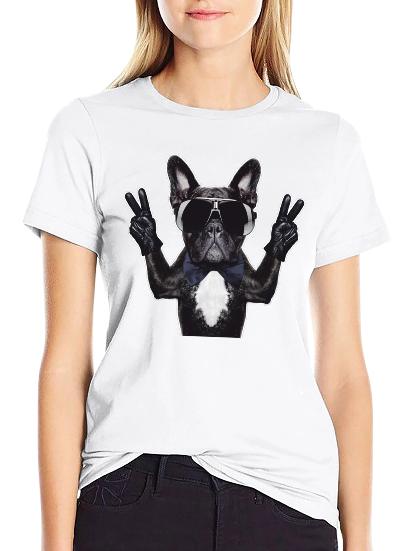 Cool Dog Graphic T-Shirt