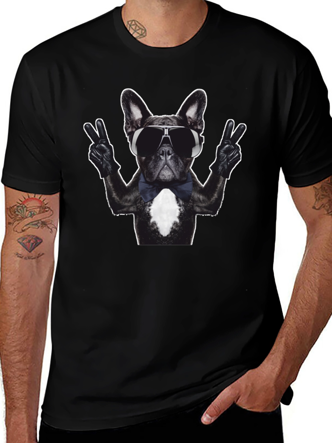 Cool Dog Graphic T-Shirt