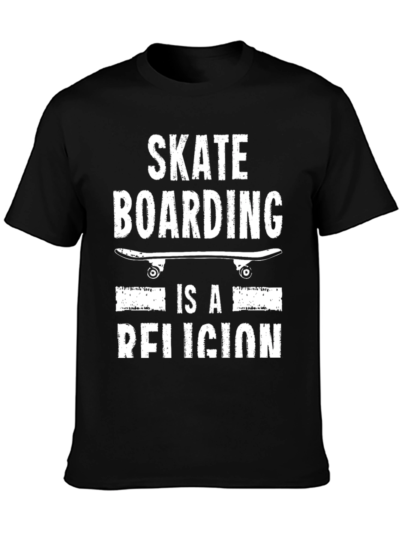 Skateboarding is a Religion Graphic Tee