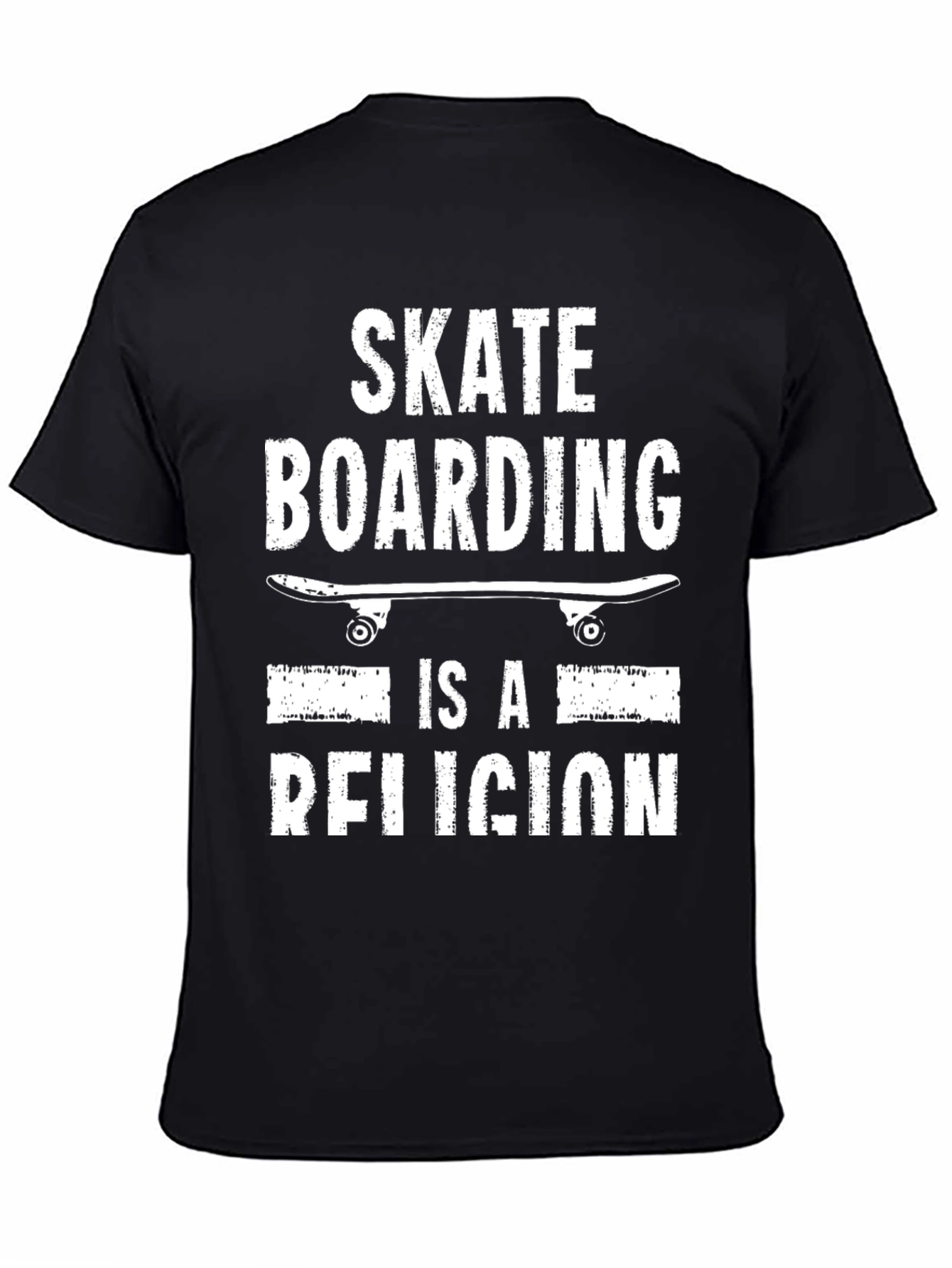 Skateboarding is a Religion Graphic Tee