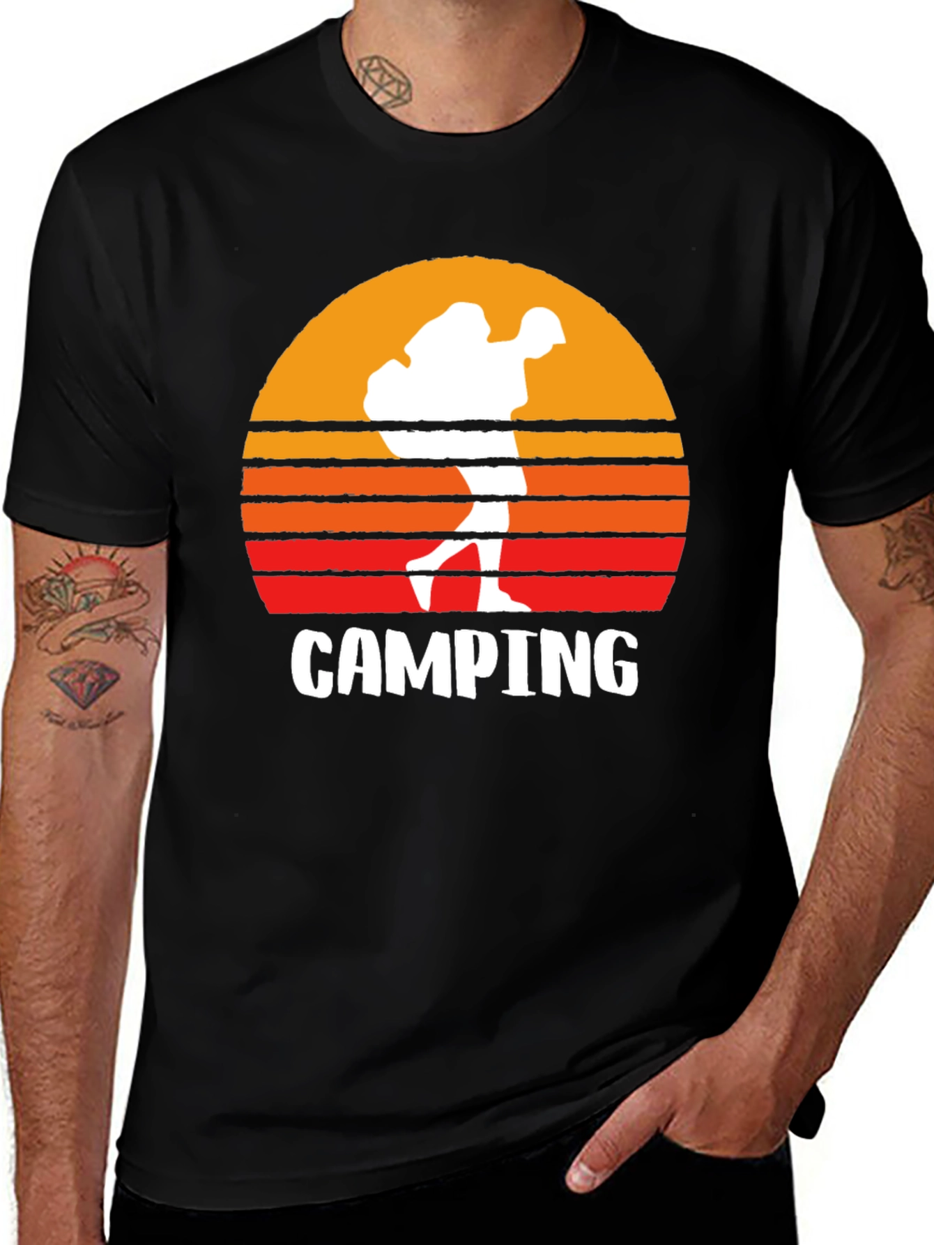 Camping Graphic T-Shirt - Nature Lover Tee