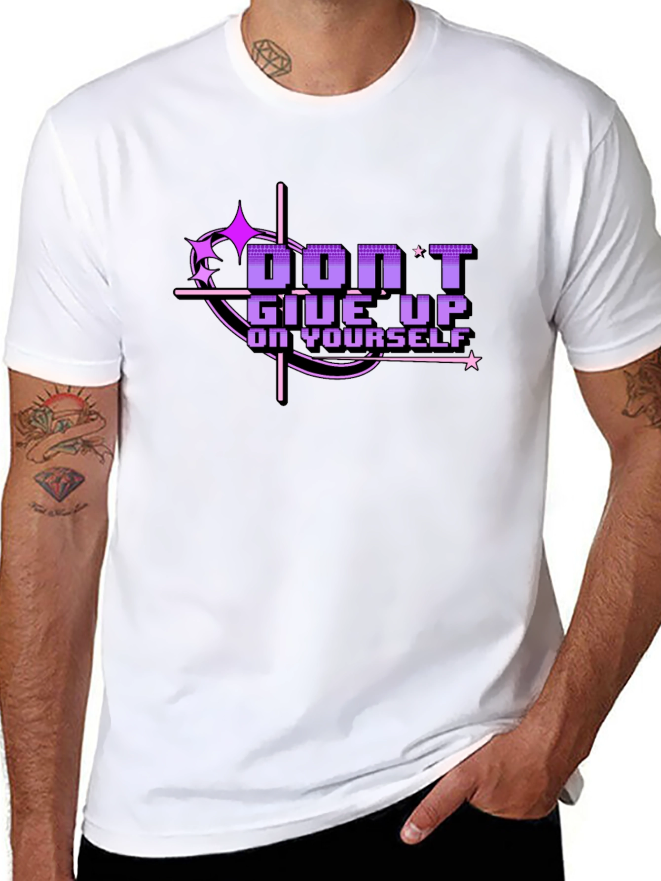 Motivational Dont Give Up T-Shirt