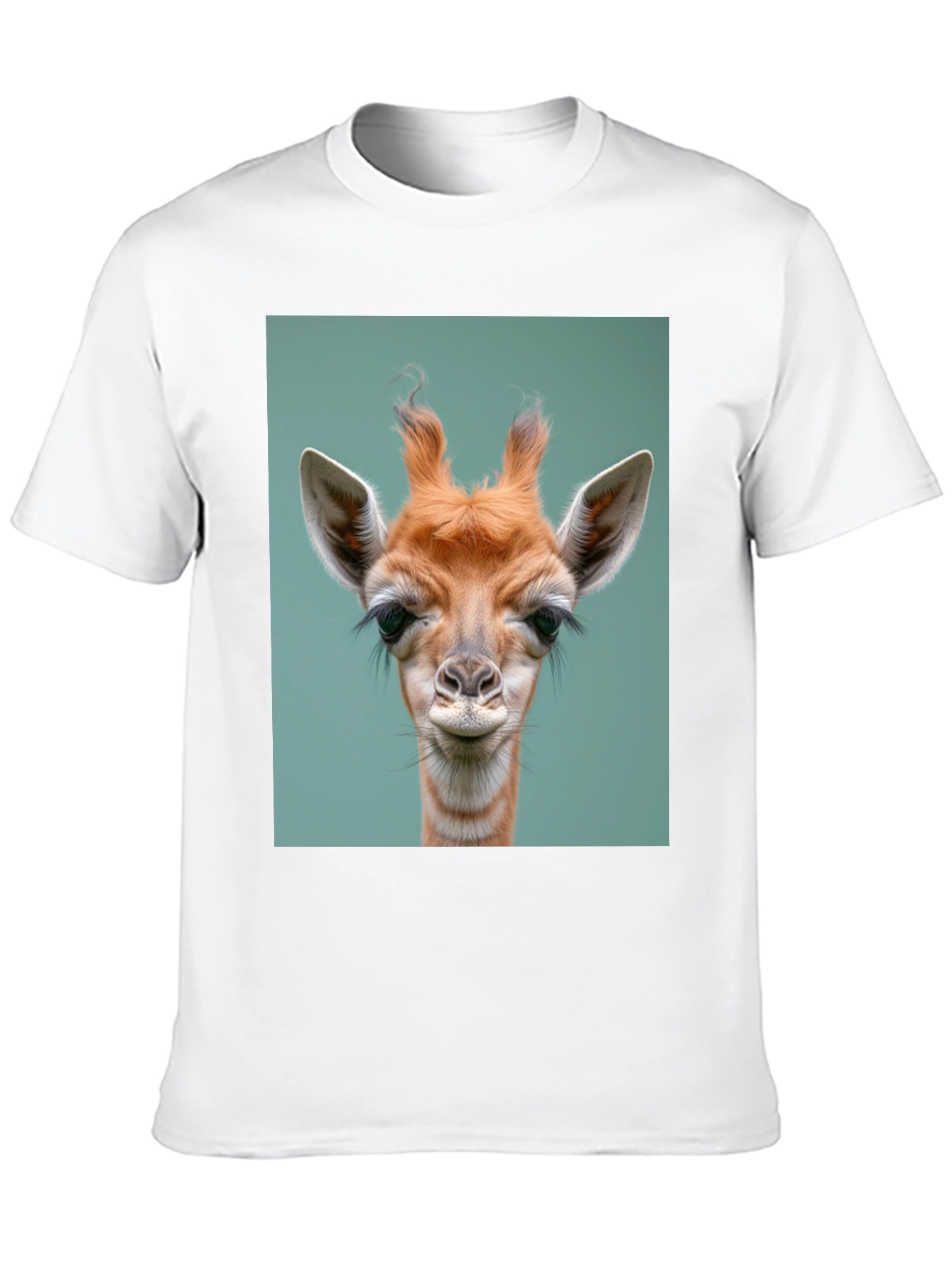 Giraffe Portrait Graphic Tee