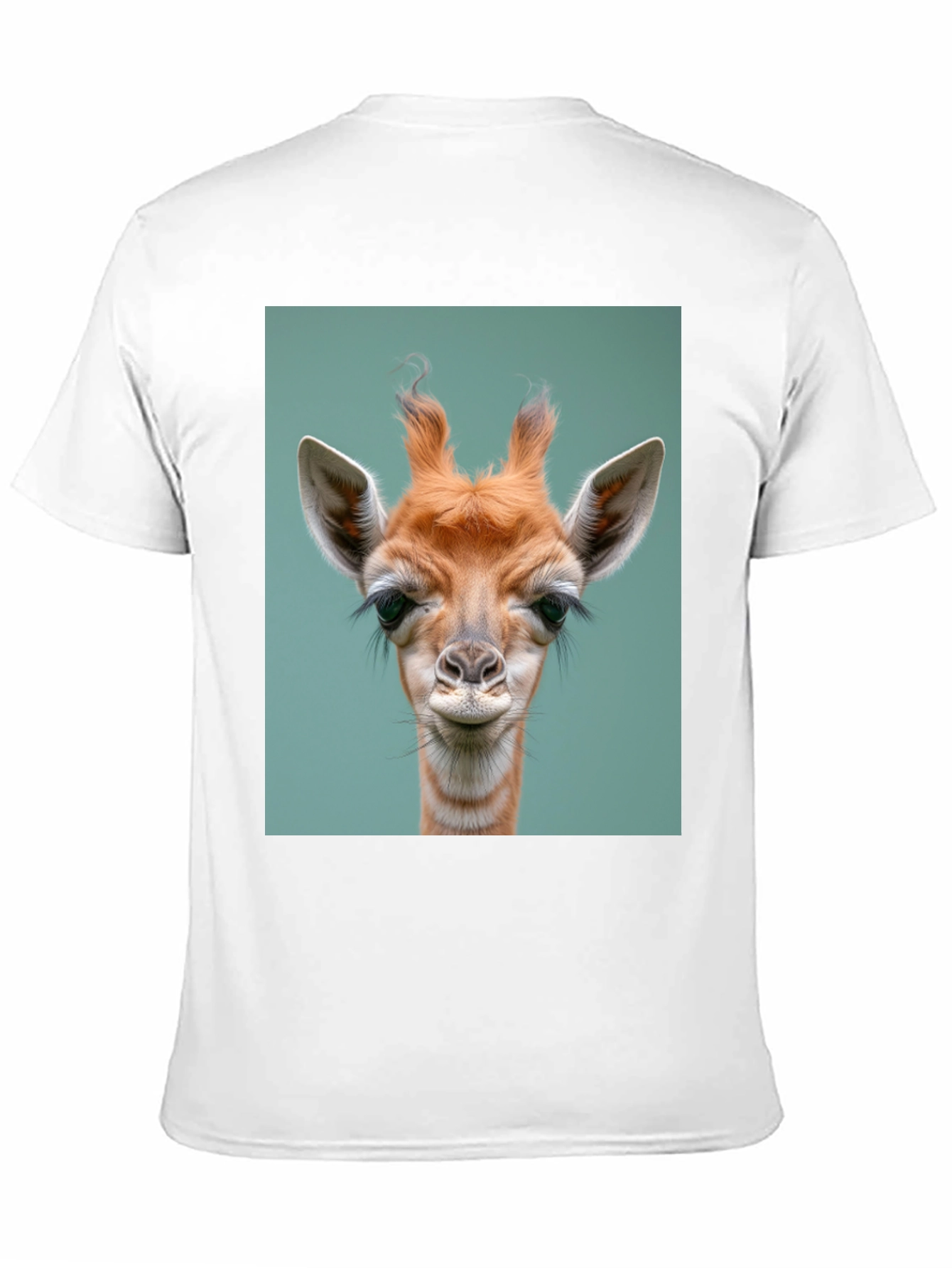 Giraffe Portrait Graphic Tee