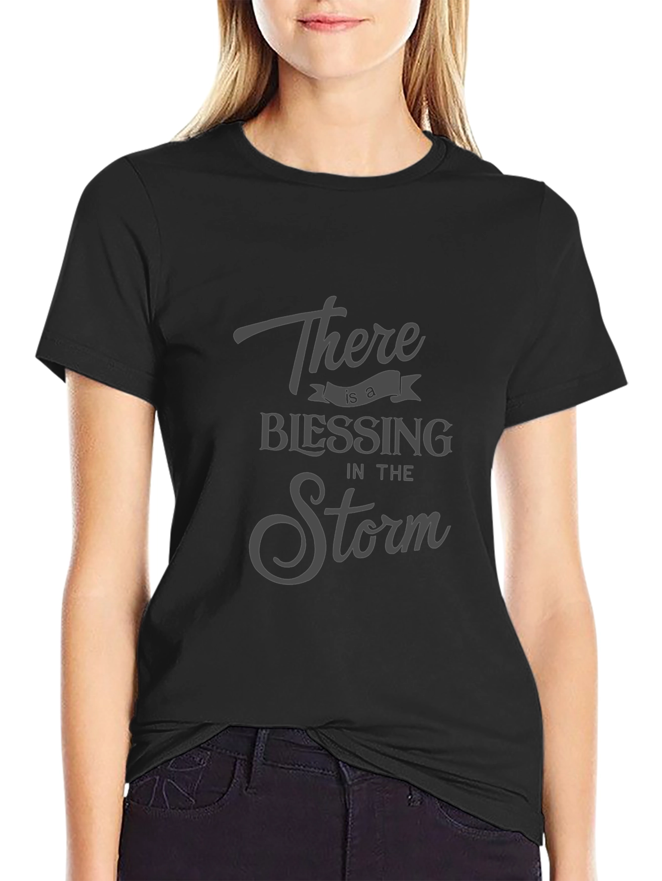 There is a Blessing in the Storm T-Shirt